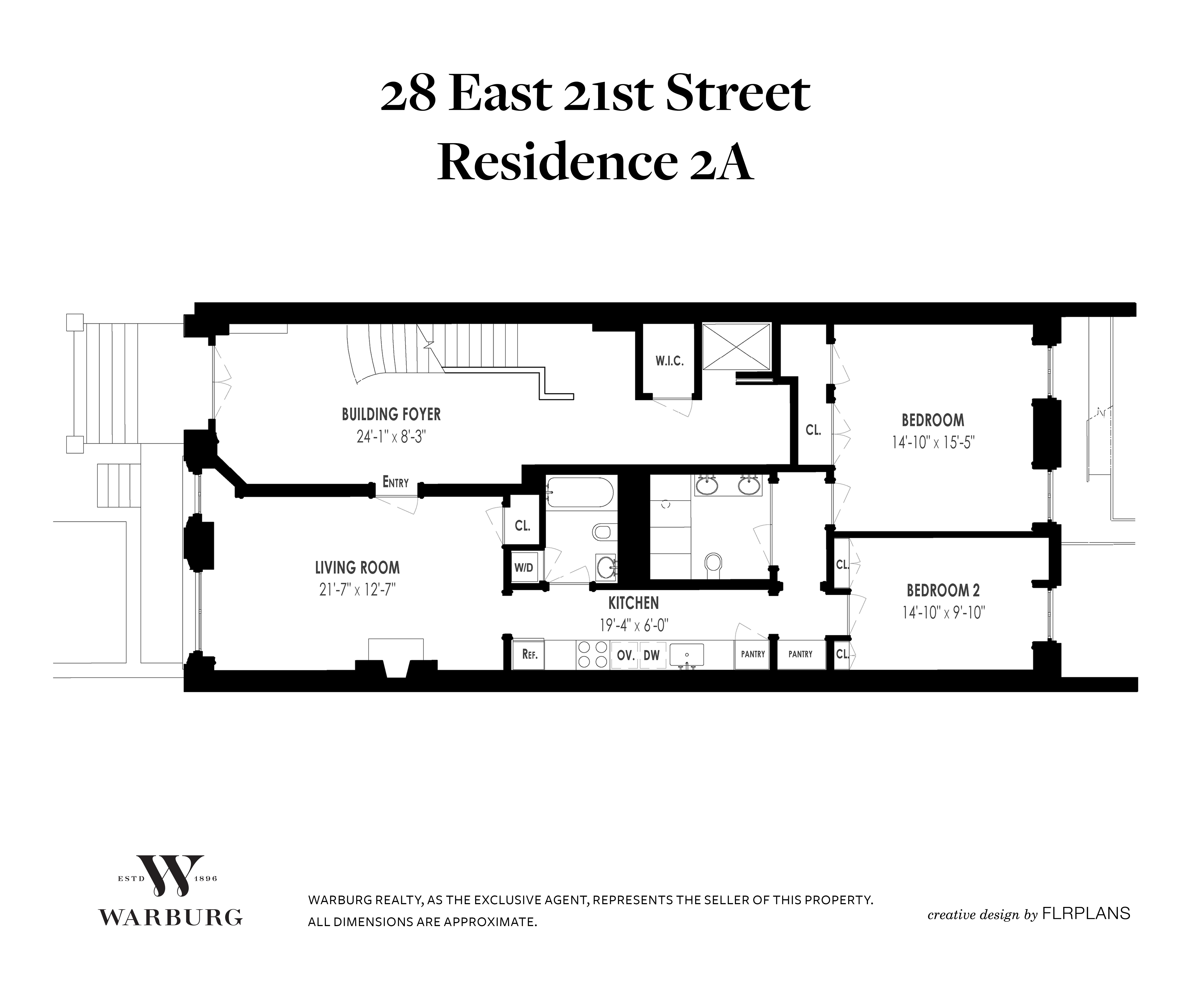 28 East 21st Street, 2A,, a Luxury Home for Sale in New York, New York