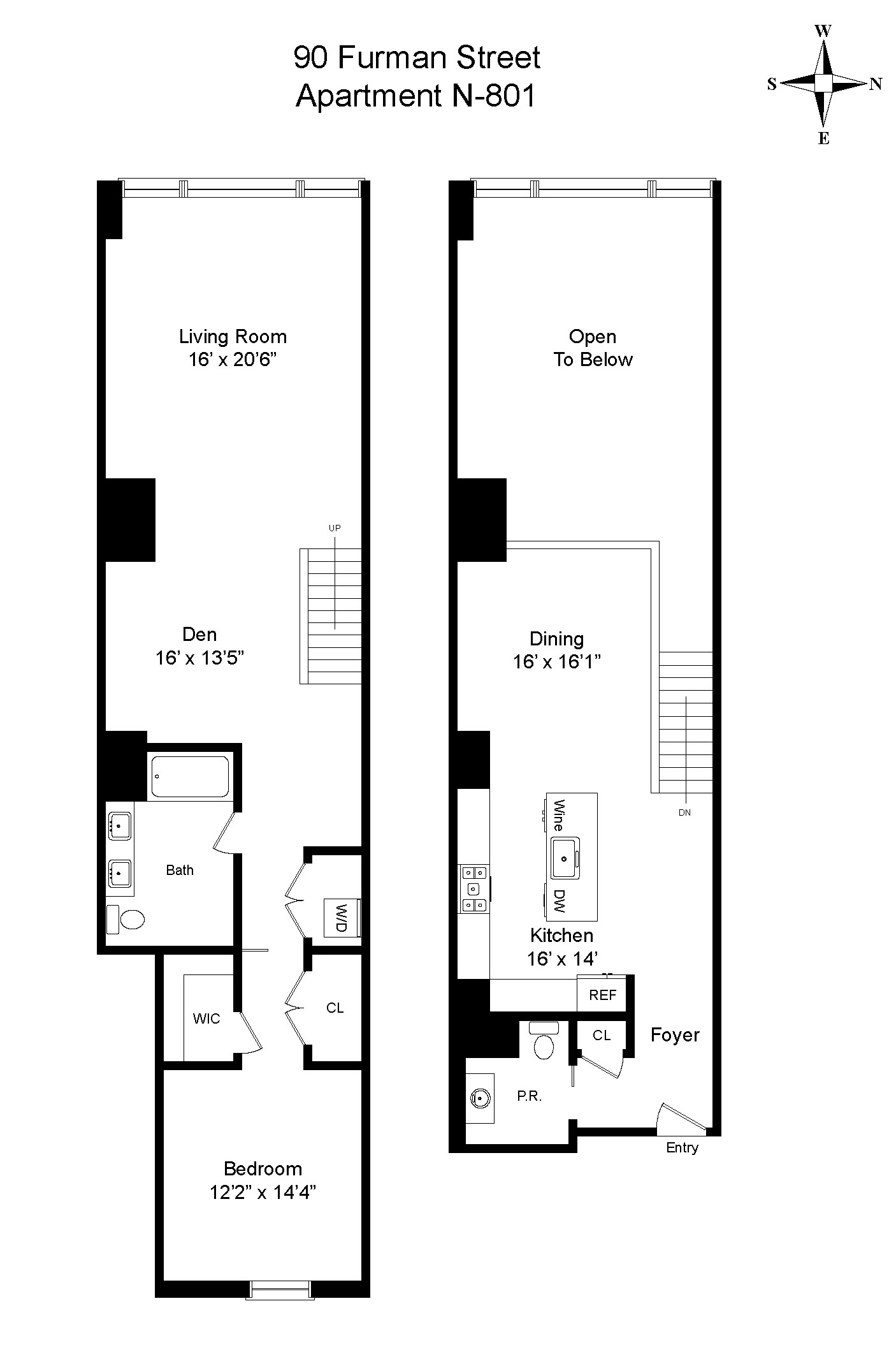 90 Furman Street, #N801