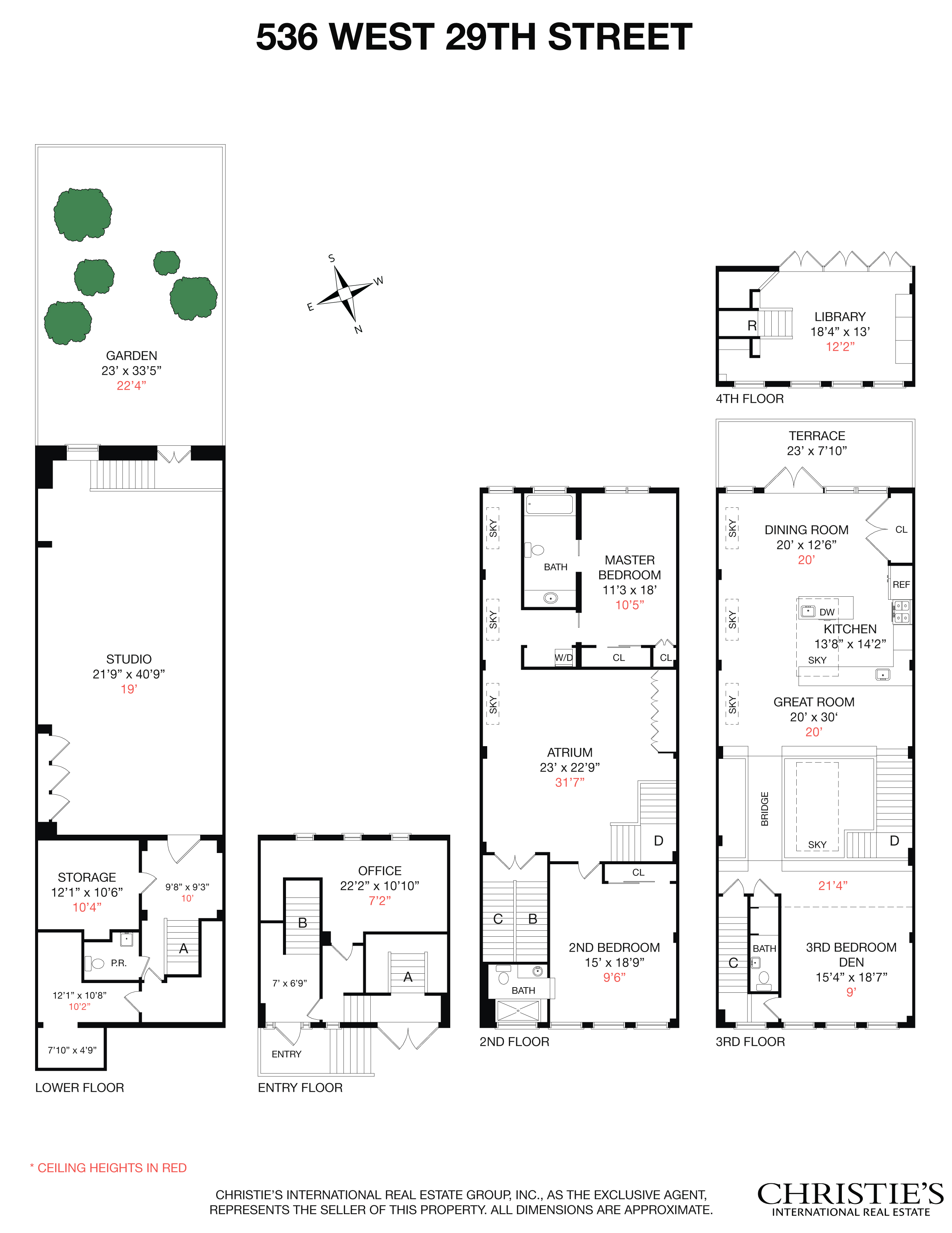 536 West 29th Street a luxury home for sale in New York, New York