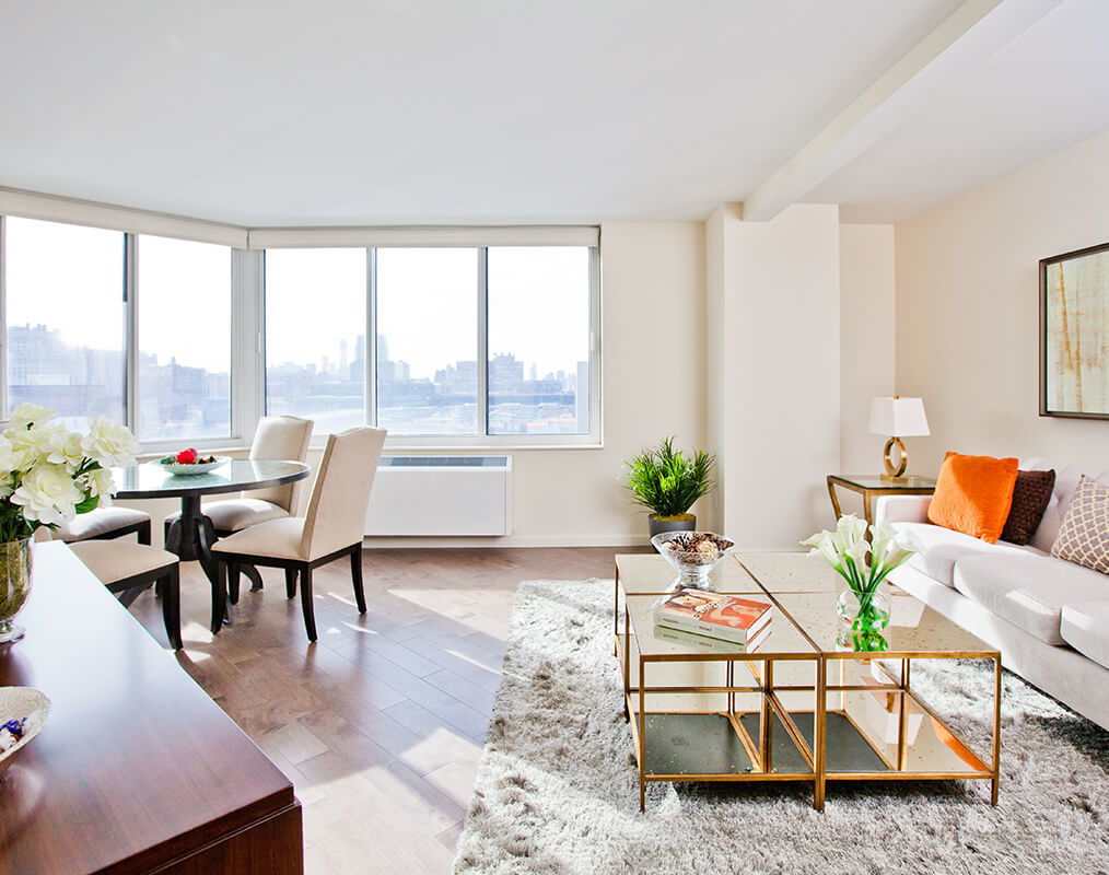 NYC luxury apartment interior