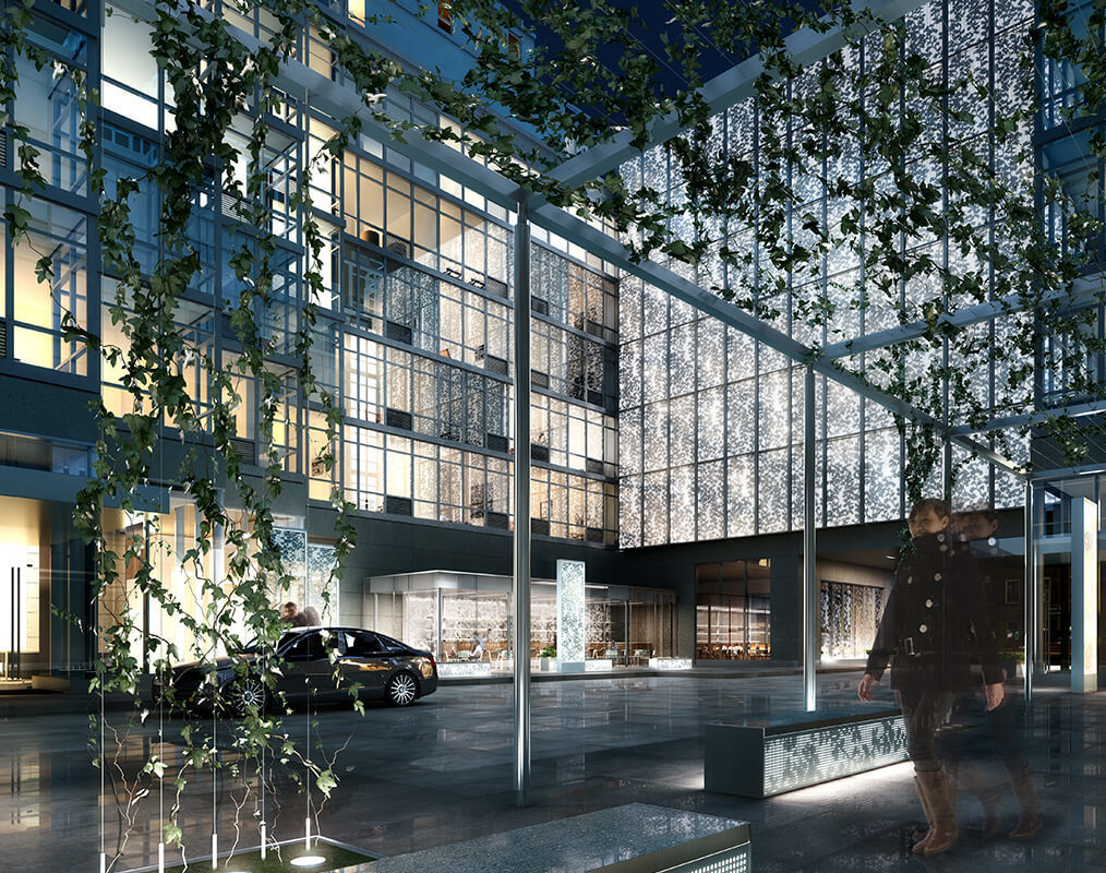 NYC luxury apartment interior
