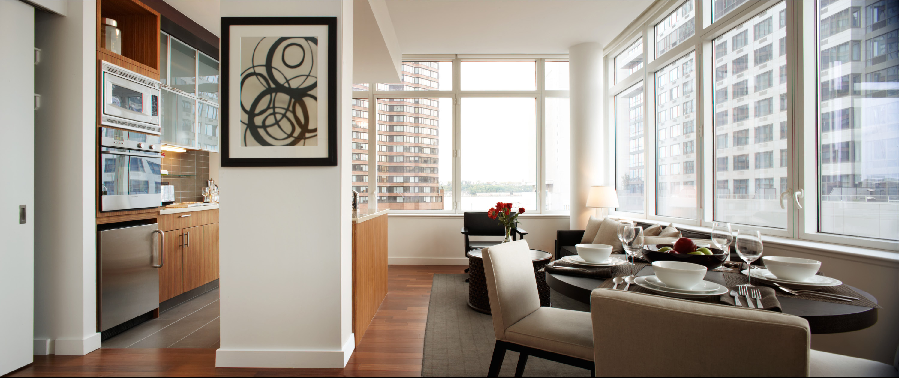 NYC luxury apartment interior