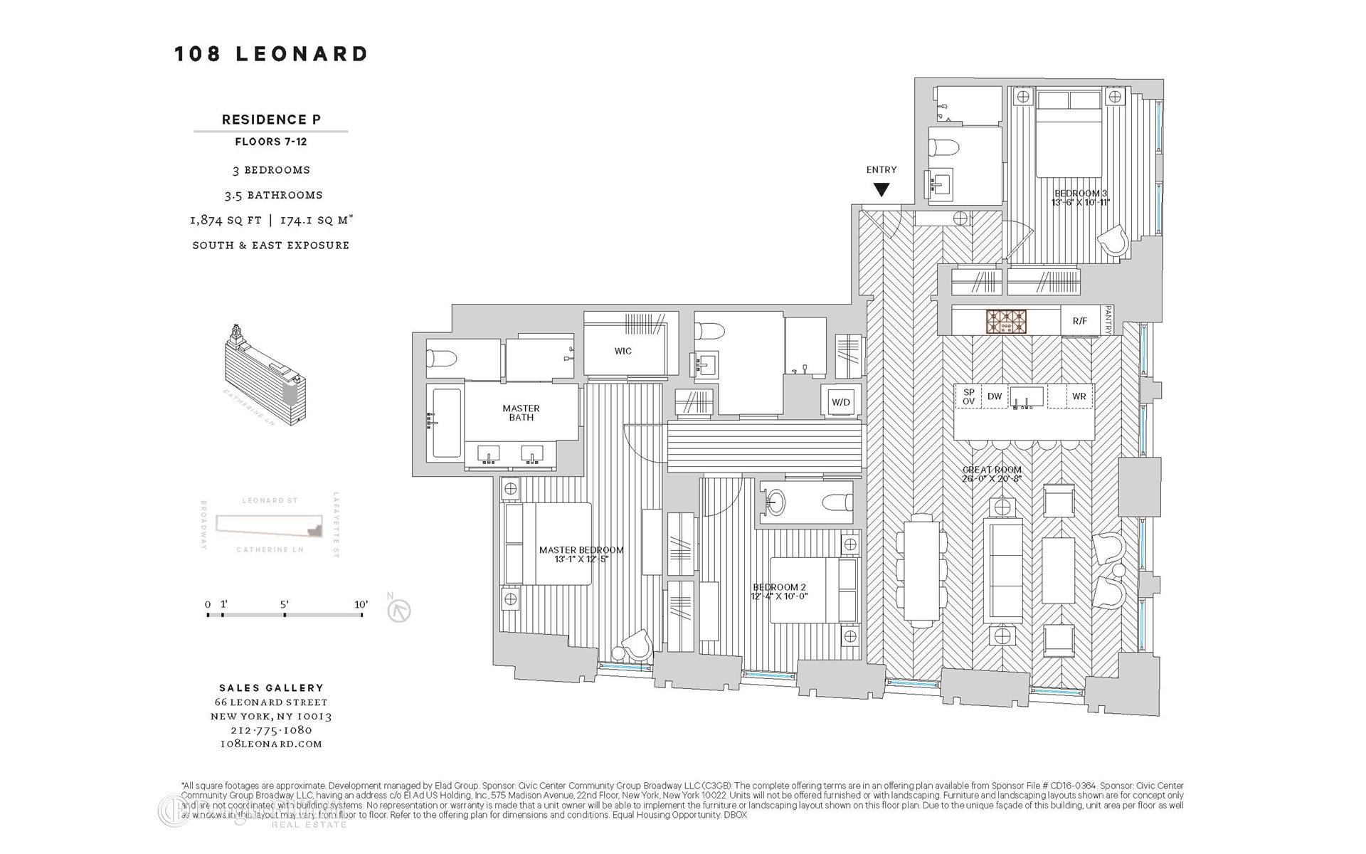 108 Leonard Street 7P, New York, NY 10013 Sotheby's International