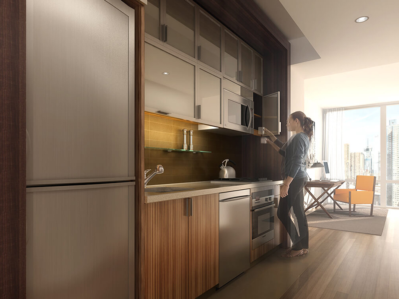 NYC luxury apartment interior