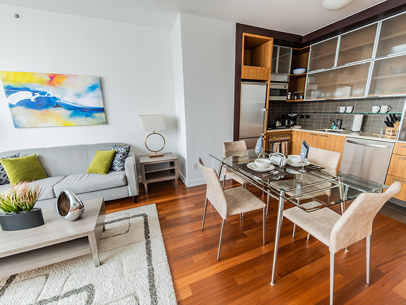 NYC luxury apartment interior