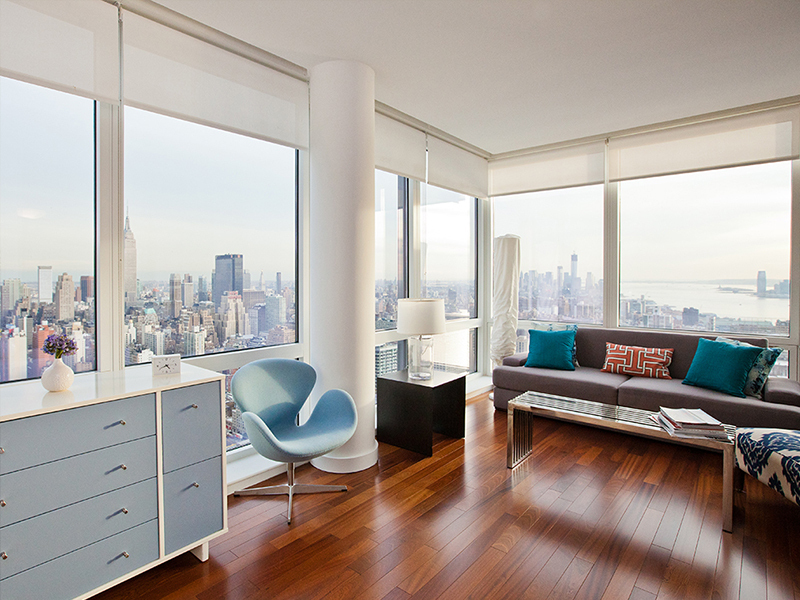 NYC luxury apartment interior
