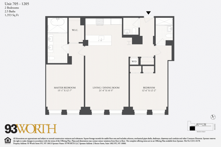 93 Worth Street, #1005