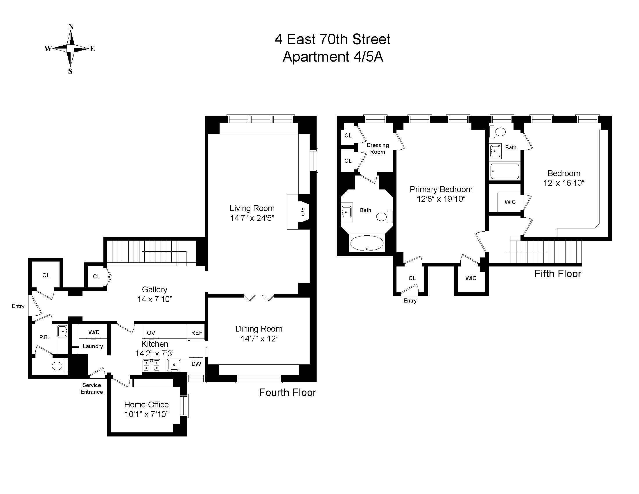 4 East 70th Street, #4/5A