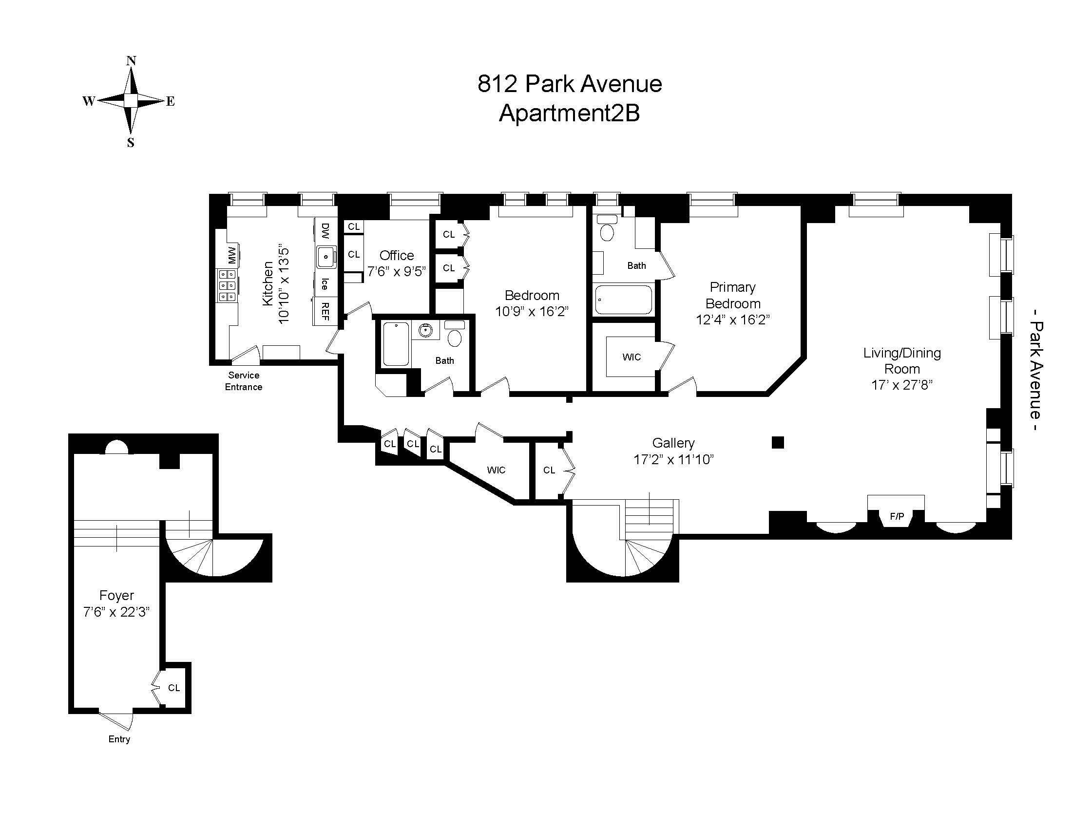 812 Park Avenue, #2B