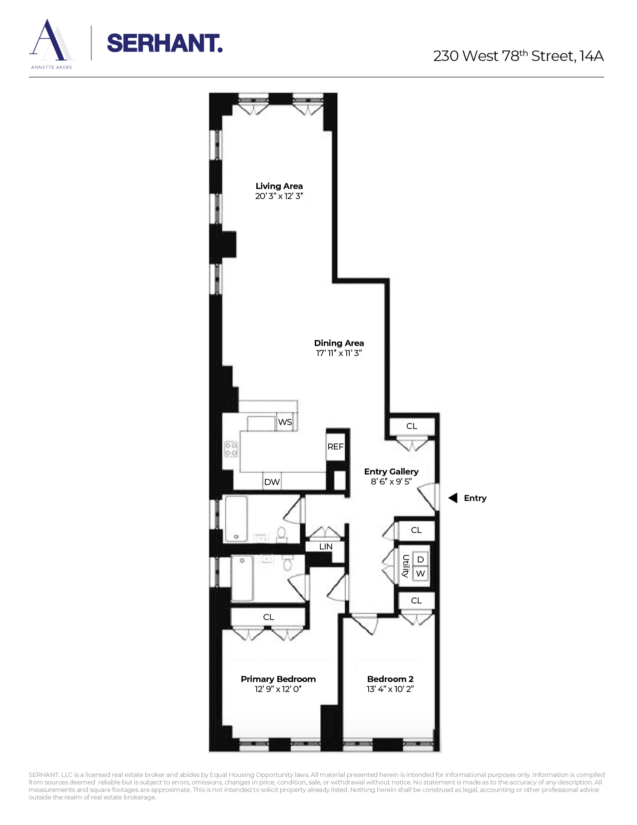 230 West 78th Street, #14A
