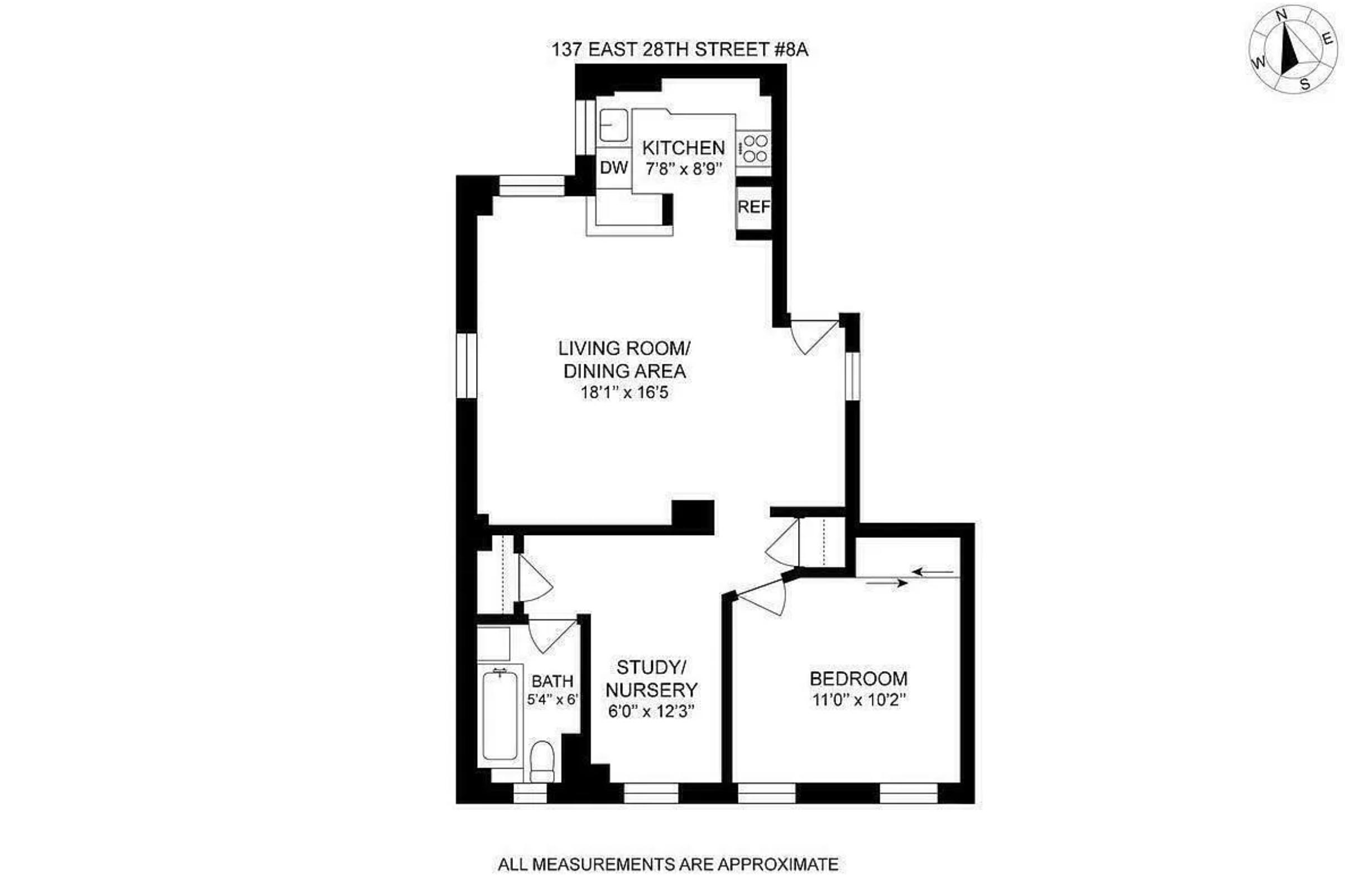 137 East 28th Street 8A Kips Bay New York NY 10016