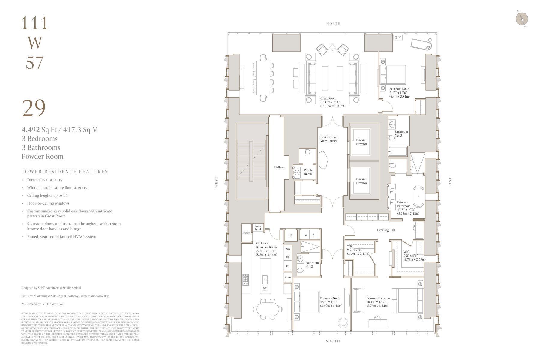 111 West 57th Street 29 Midtown West New York NY 10019