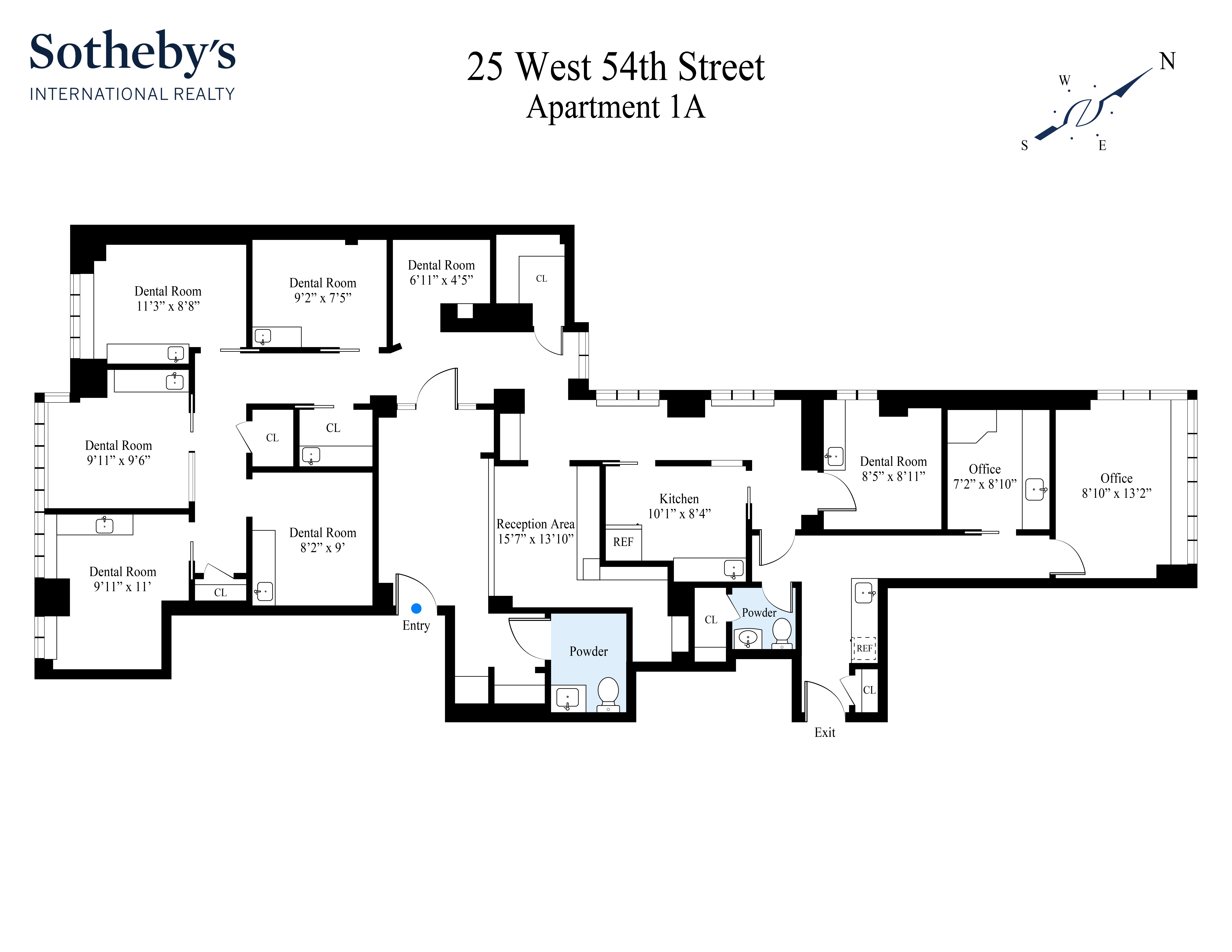 25 West 54th Street 1A/1F Midtown West New York NY 10019