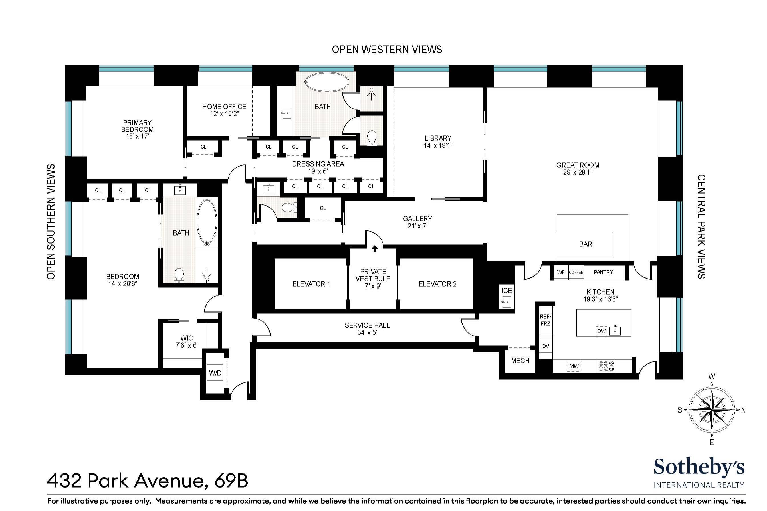 432 Park Avenue 69B Midtown East New York NY 10022