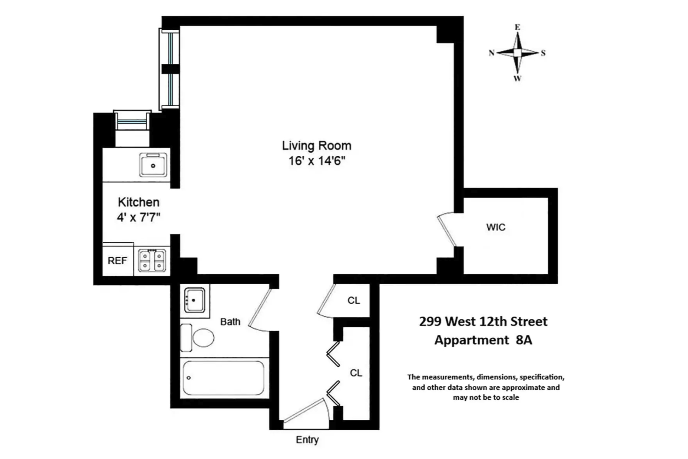 299 West 12th Street W. Greenwich Village New York NY 10014