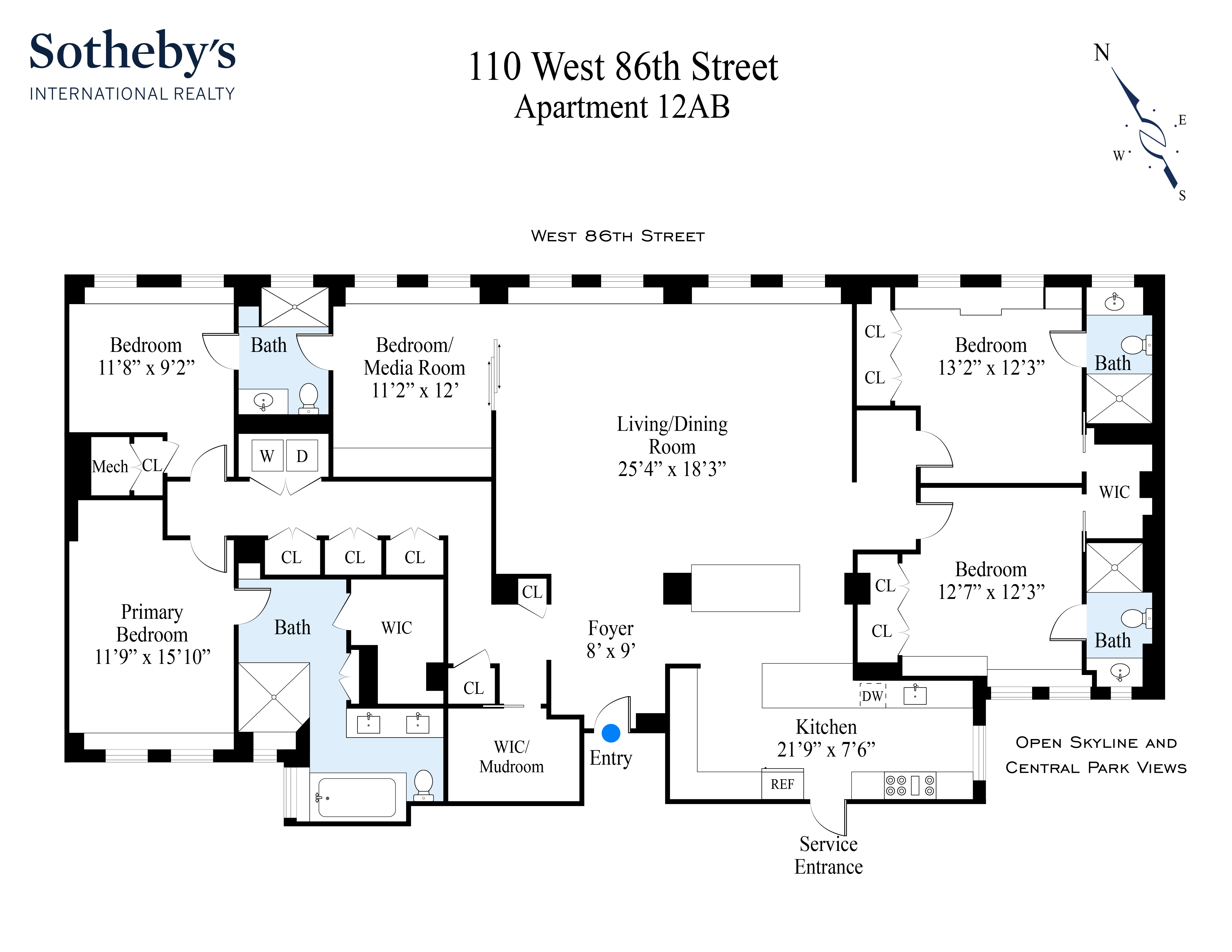 110 West 86th Street Upper West Side New York NY 10024