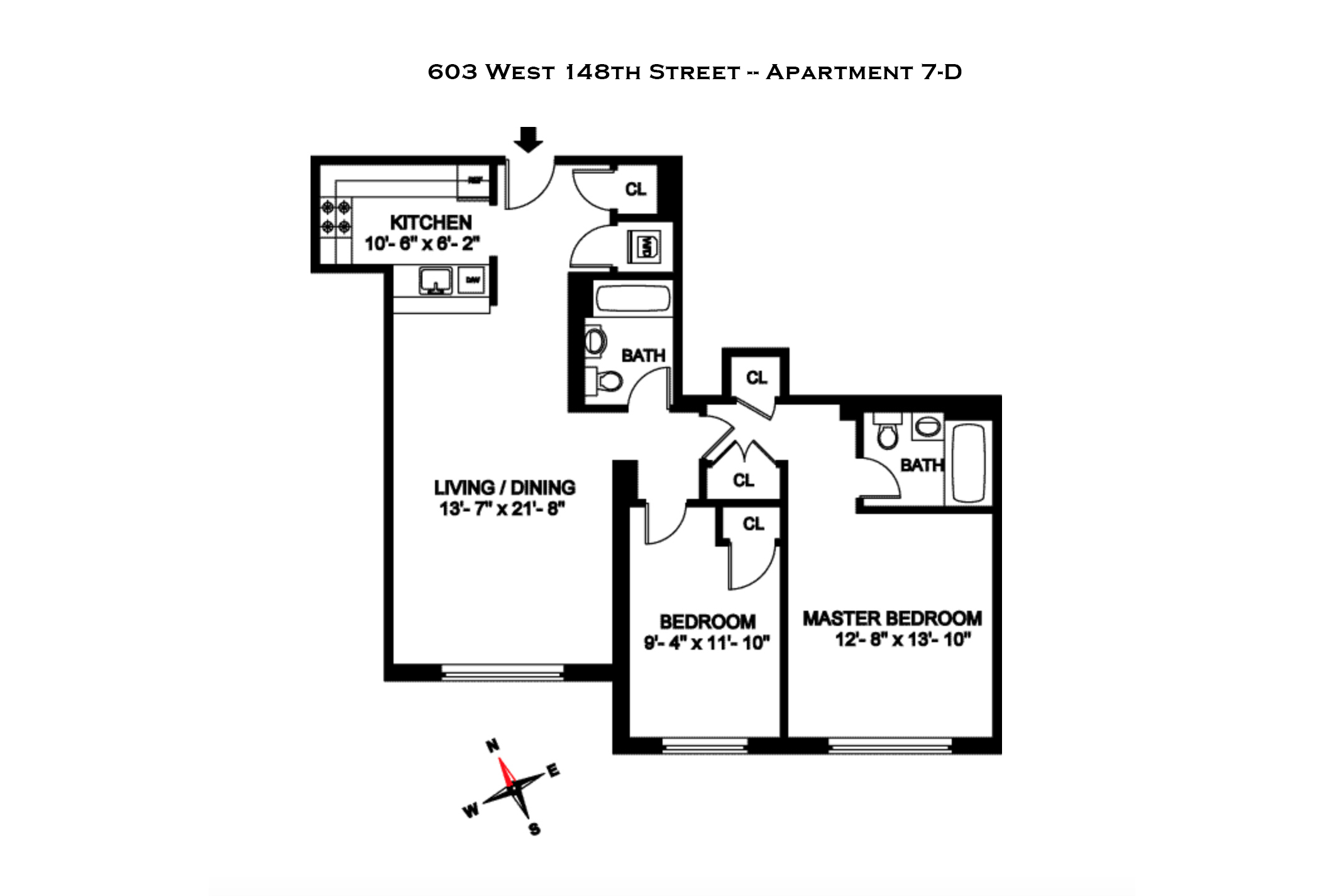 603 West 148th Street 7D Hamilton Heights New York NY 10031