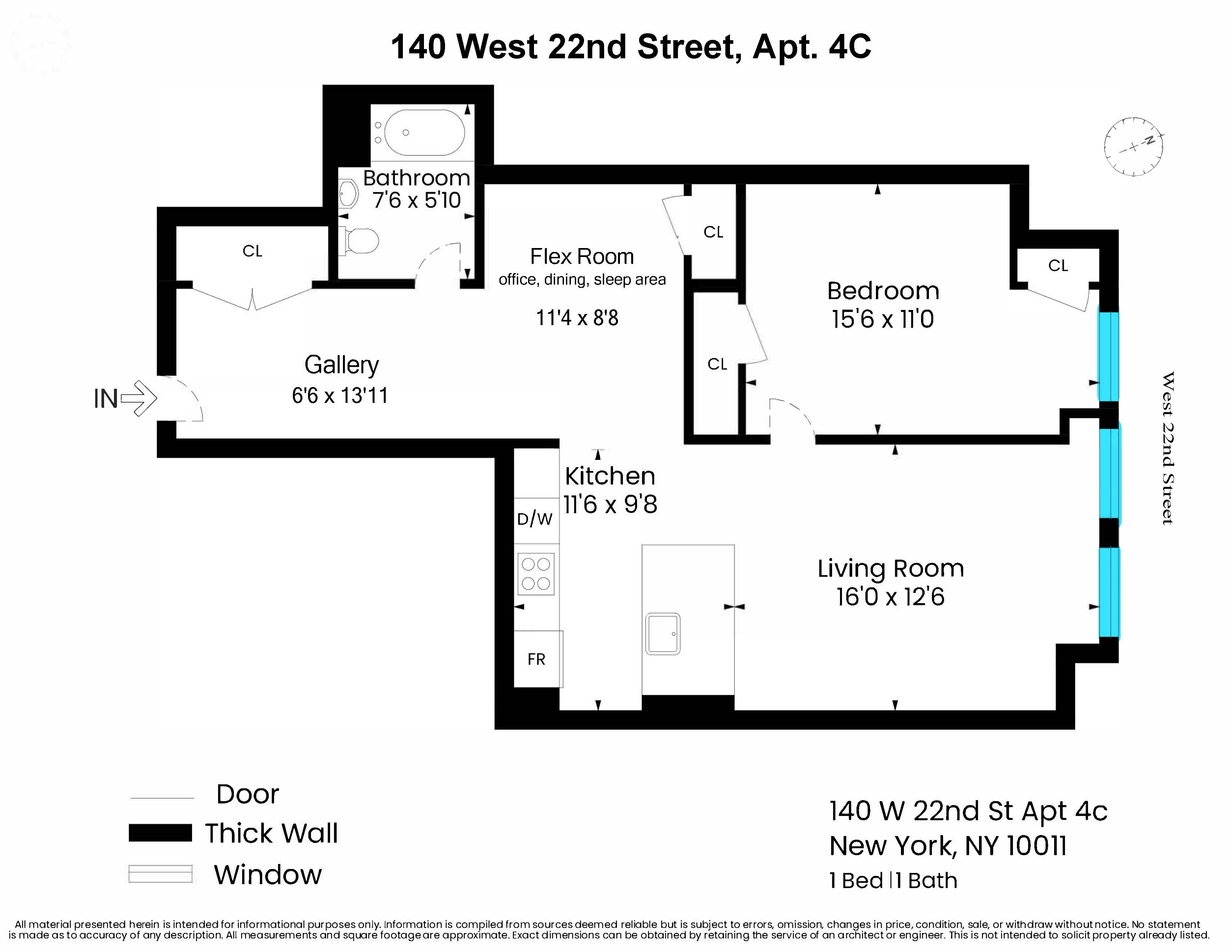 140 West 22nd Street Chelsea New York NY 10011