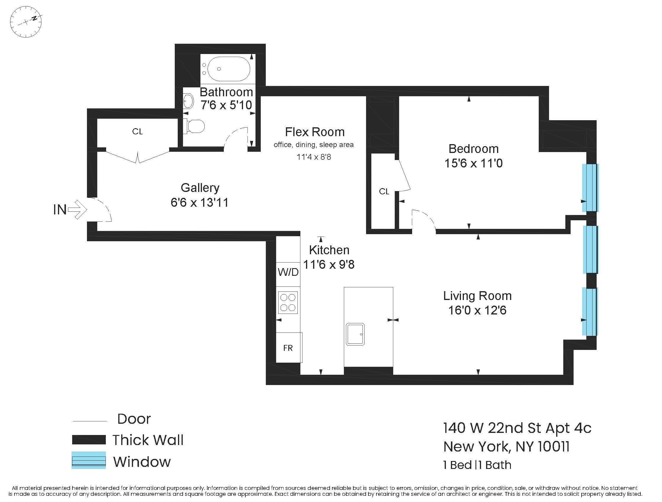 140 West 22nd Street 4C Chelsea New York NY 10011