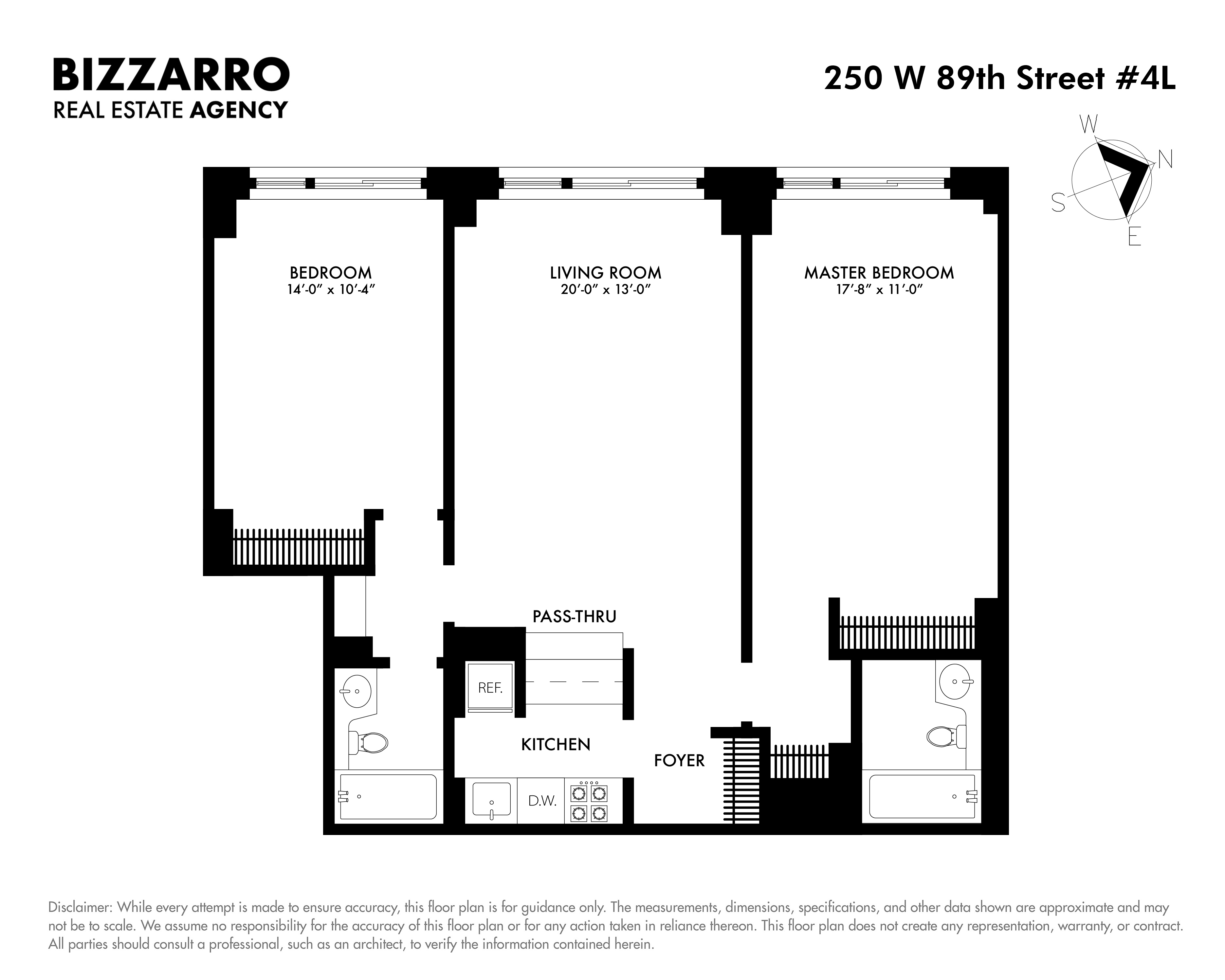 250 West 89th Street 4L Upper West Side New York NY 10024