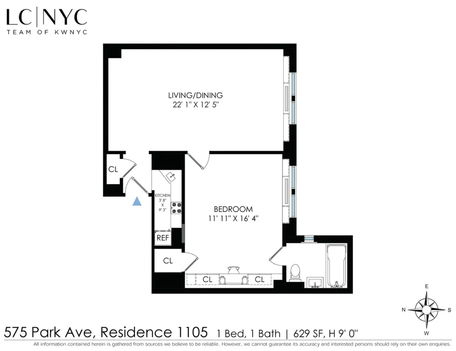 575 Park Avenue 1105 Upper East Side New York NY 10065