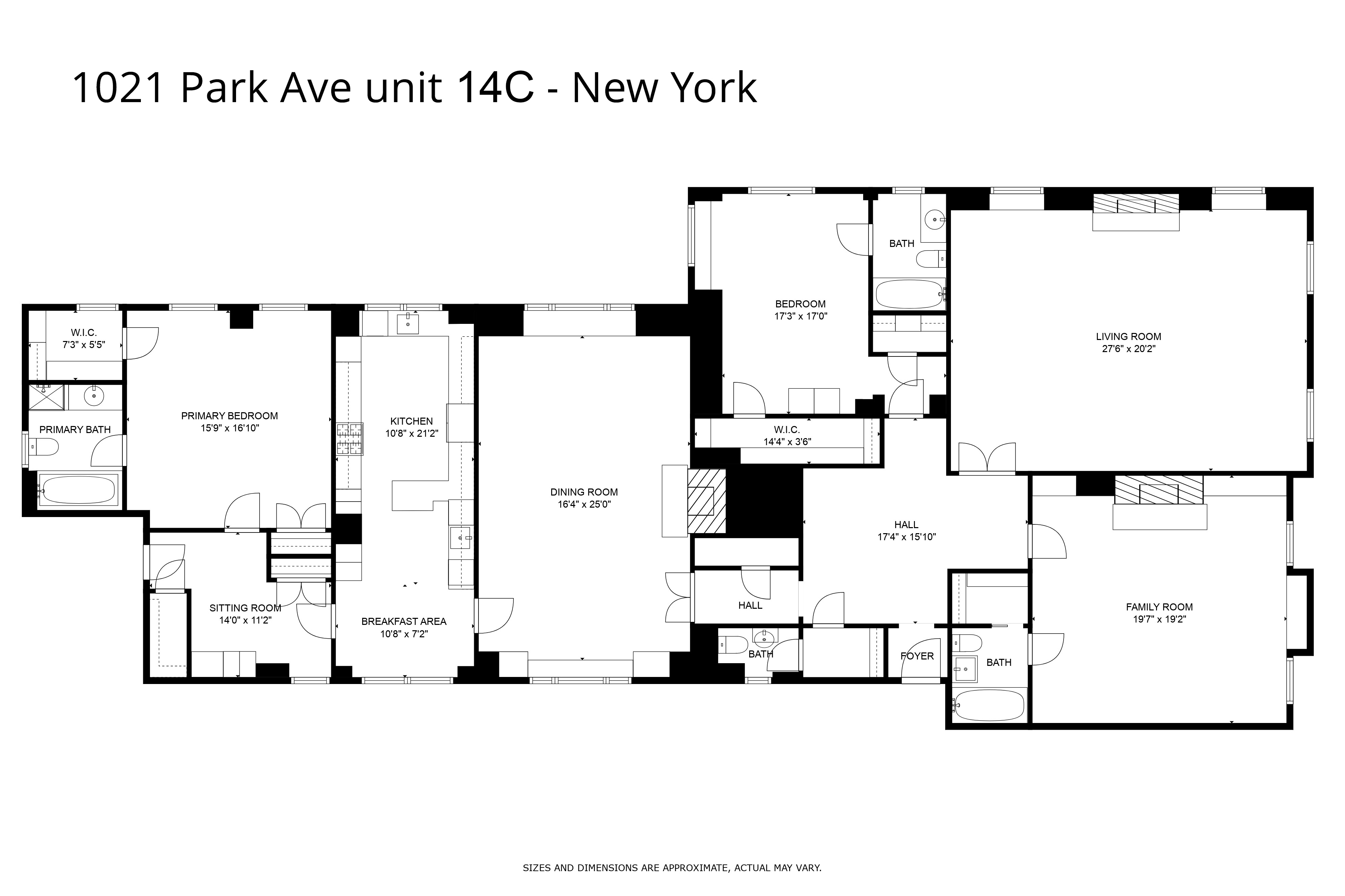 1021 Park Avenue 14C Upper East Side New York NY 10028