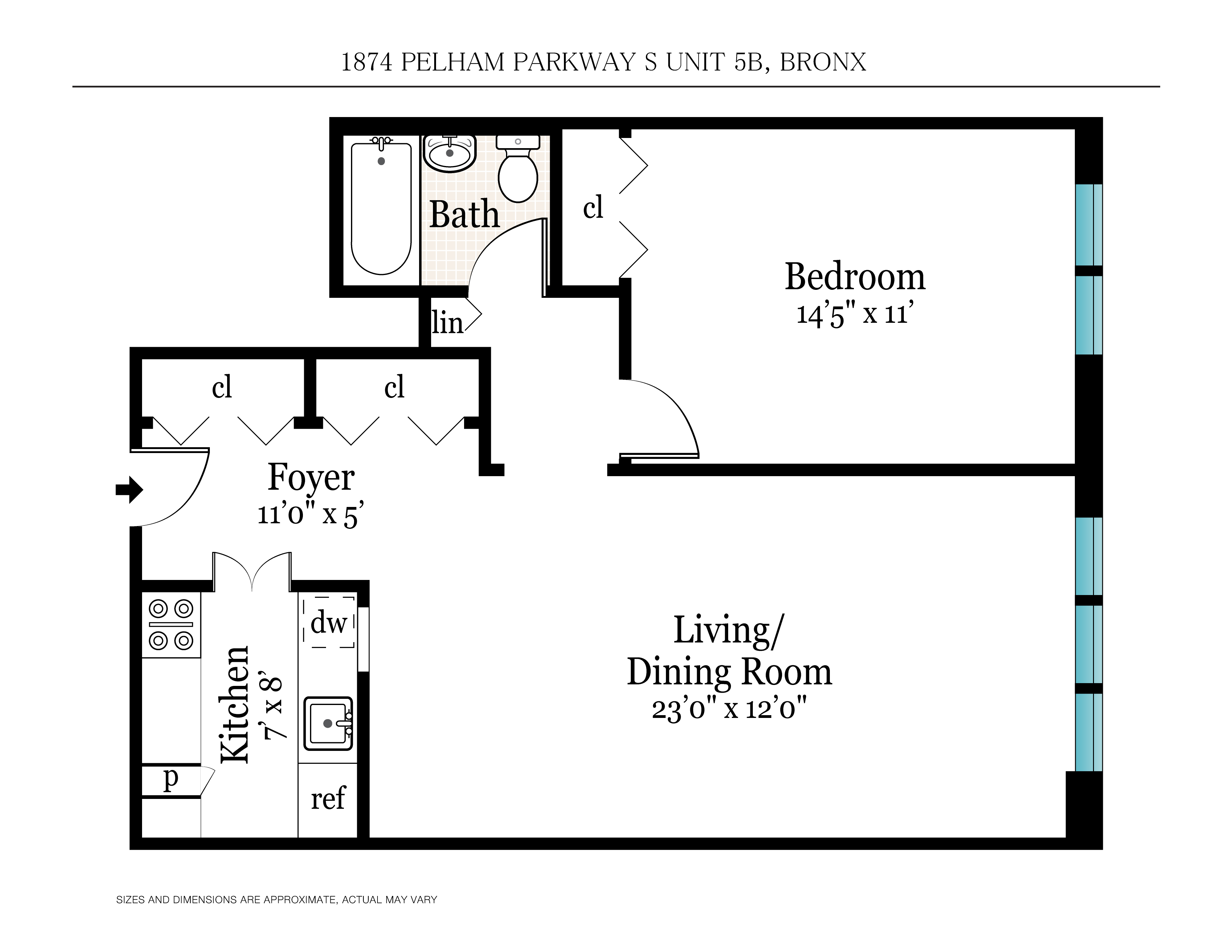 1874 Pelham Parkway South 5B Pelham Parkway Bronx NY 10461
