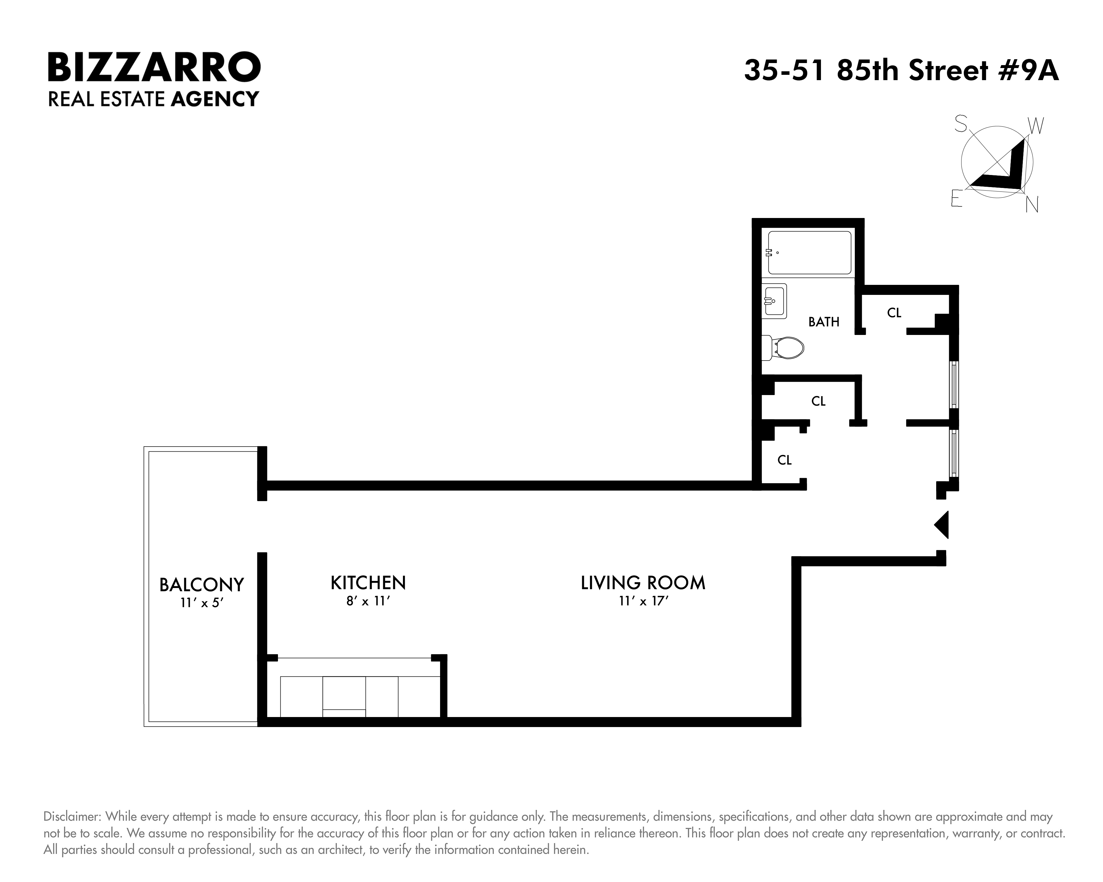 35-11 85th Street 9A Jackson Heights Queens NY 11372