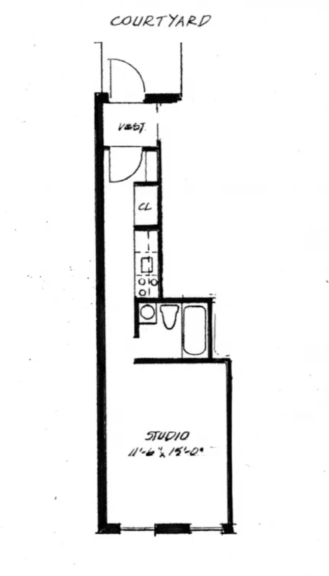 137A Christopher Street W. Greenwich Village New York NY 10014