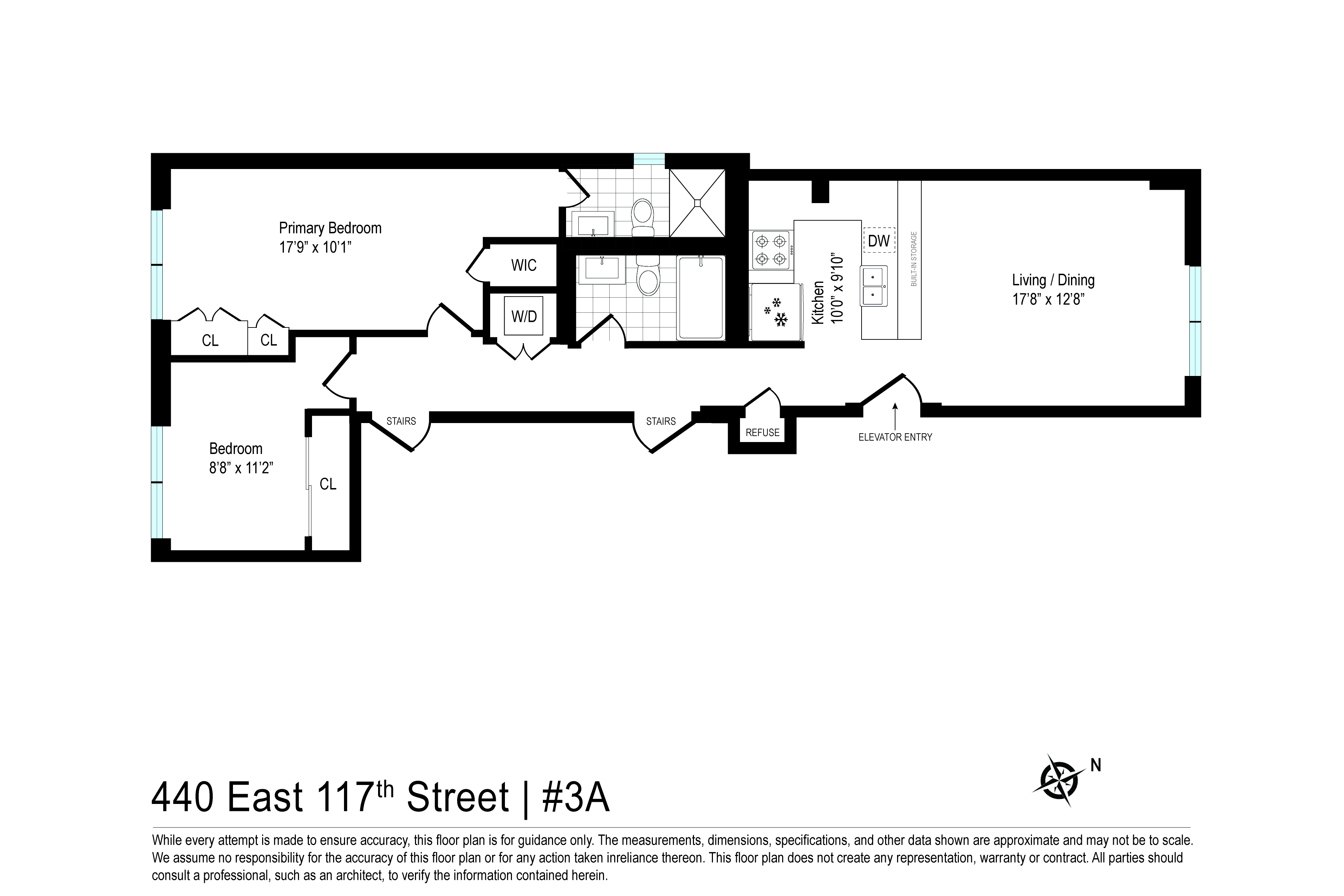 440 East 117th Street 3A East Harlem New York NY 10035