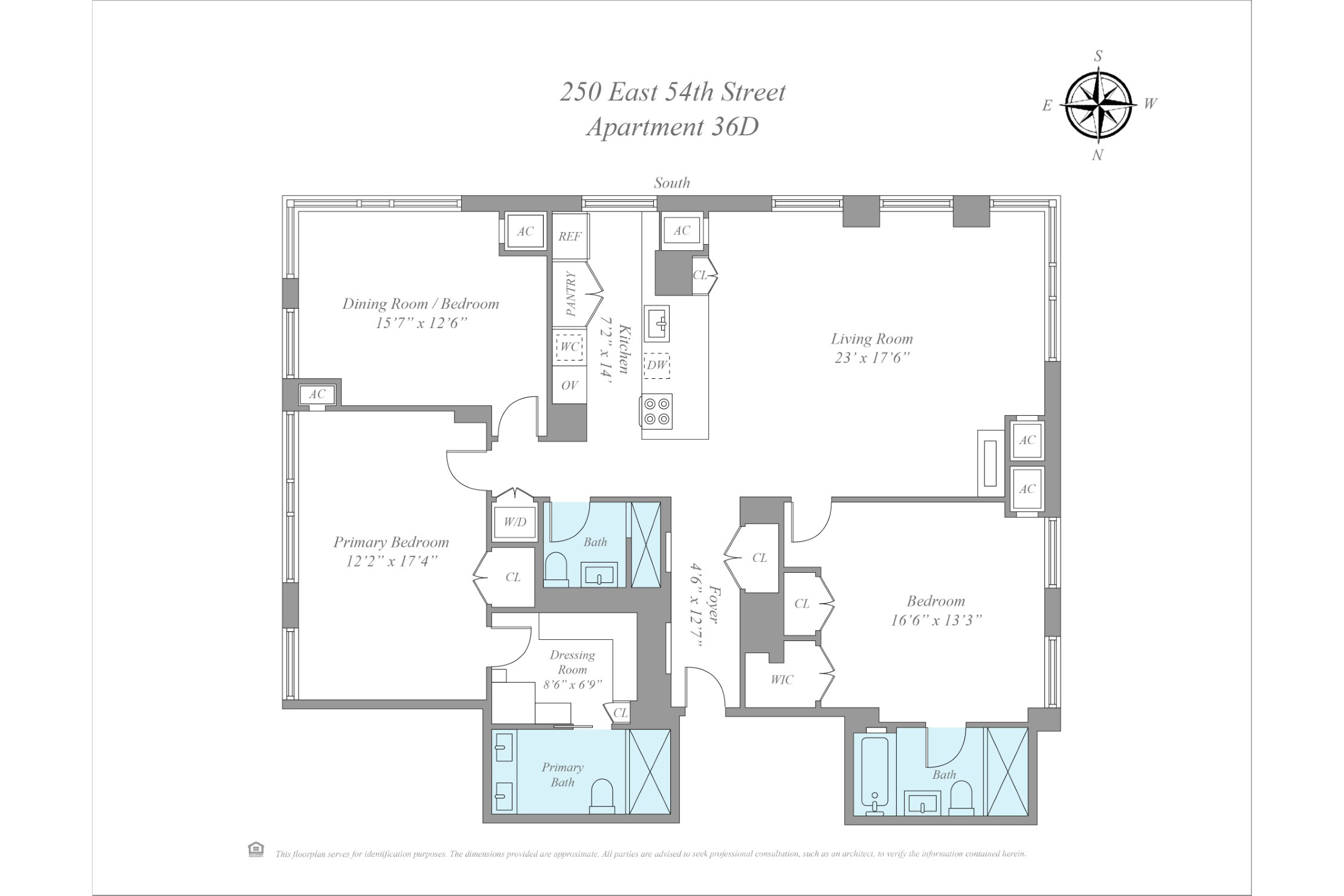 250 East 54th Street 36D Turtle Bay New York NY 10022