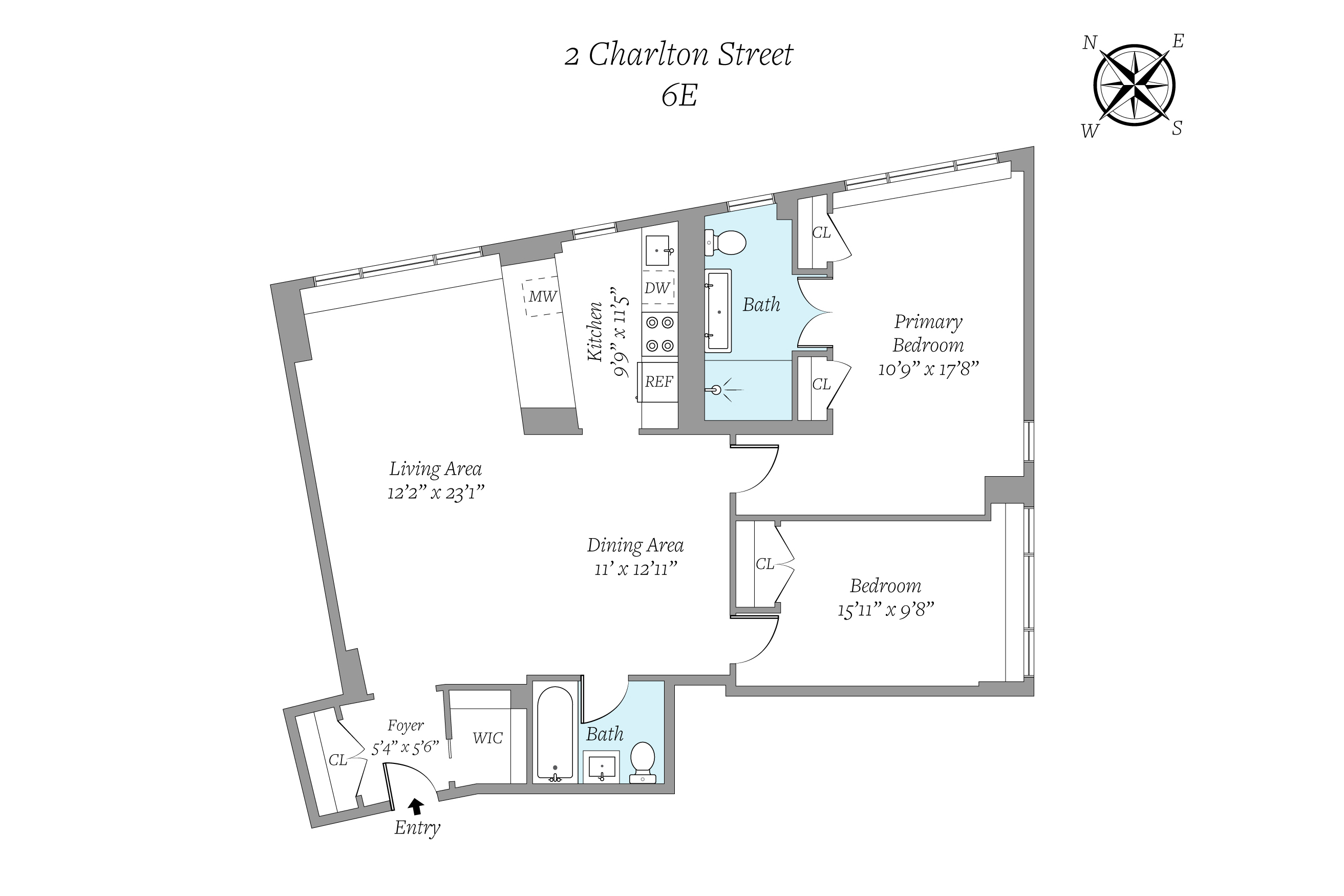 2 Charlton Street 6E Soho New York NY 10014