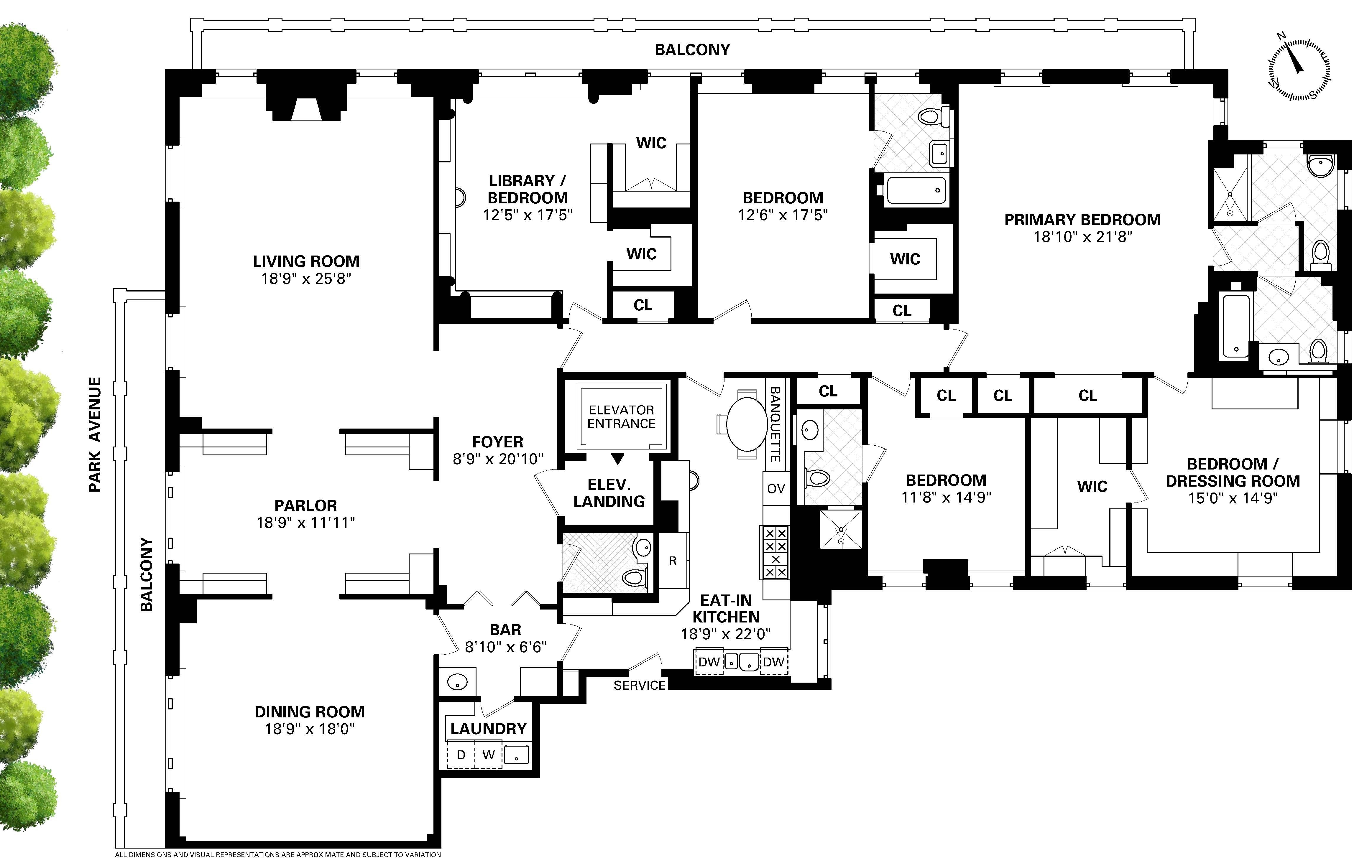 525 Park Avenue 4N Upper East Side New York NY 10065