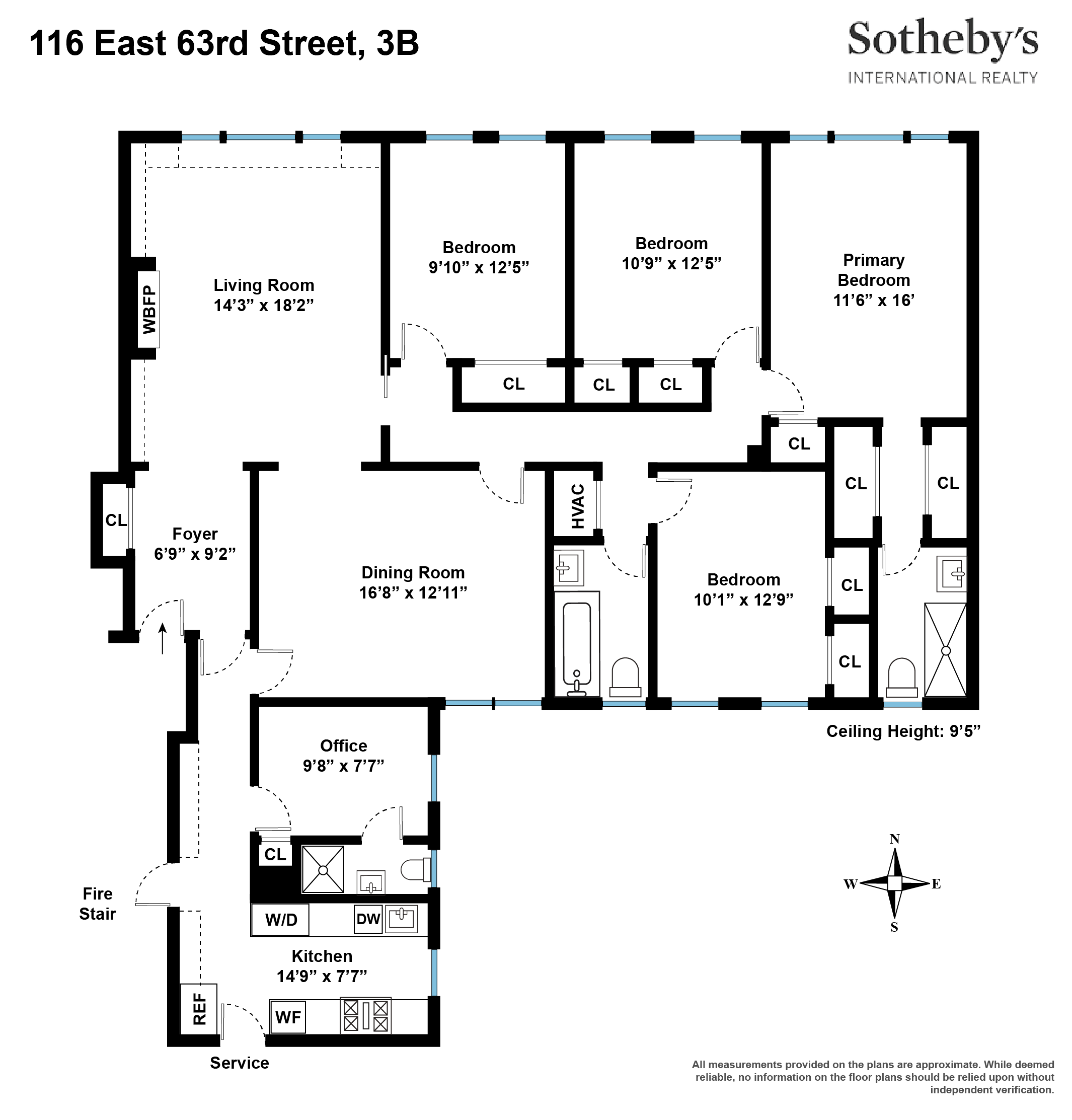 116 East 63rd Street 3B Upper East Side New York NY 10065