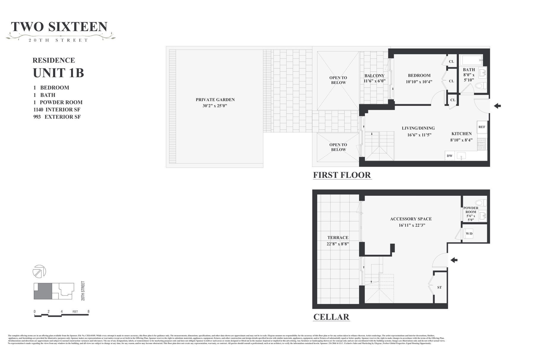 216 20th St UNIT&nbsp;1B, Brooklyn, NY, 11232