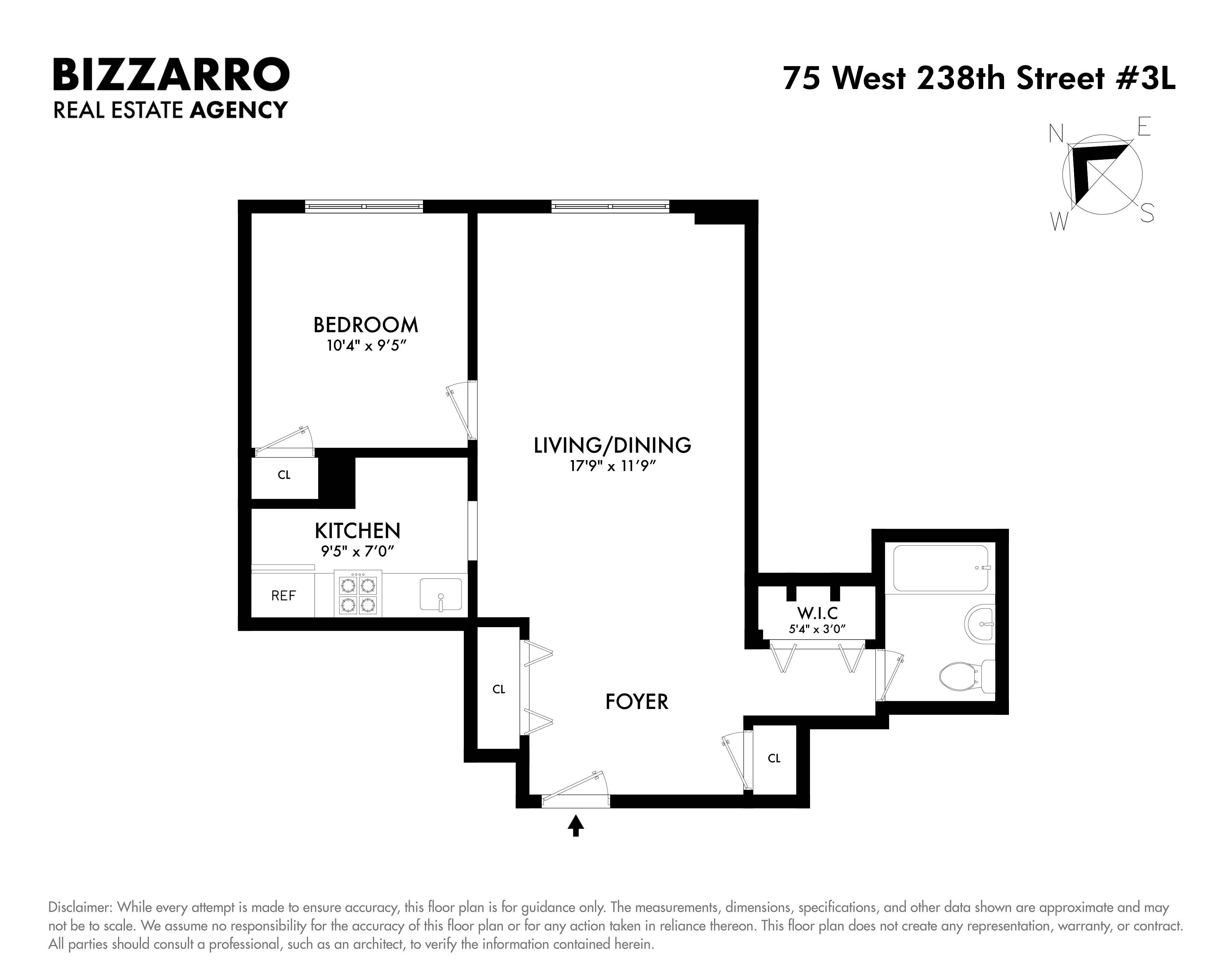 75 West 238th Street 3L Kingsbridge Bronx NY 10463