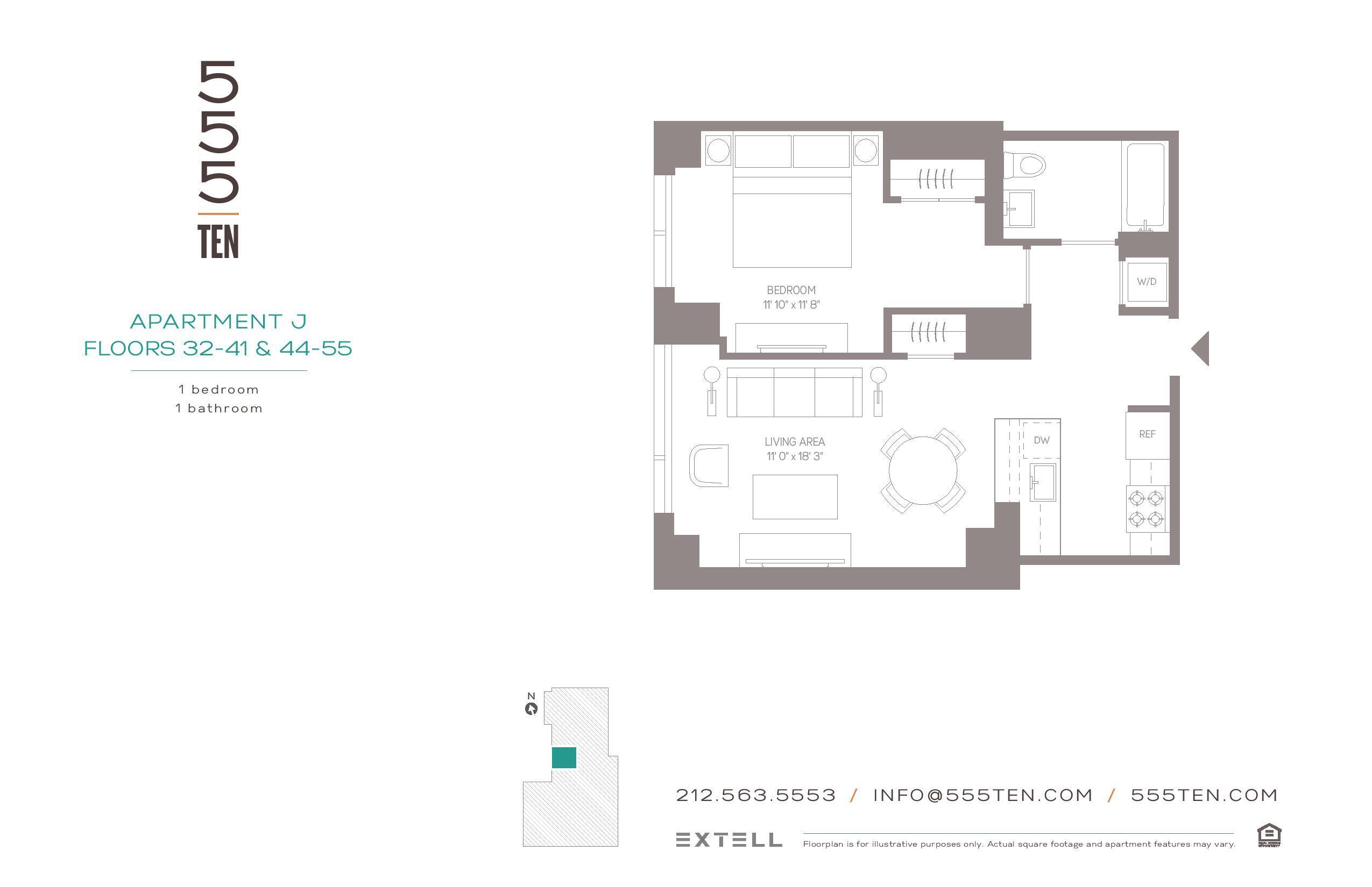 555 Tenth Avenue 49J Clinton New York NY 10018