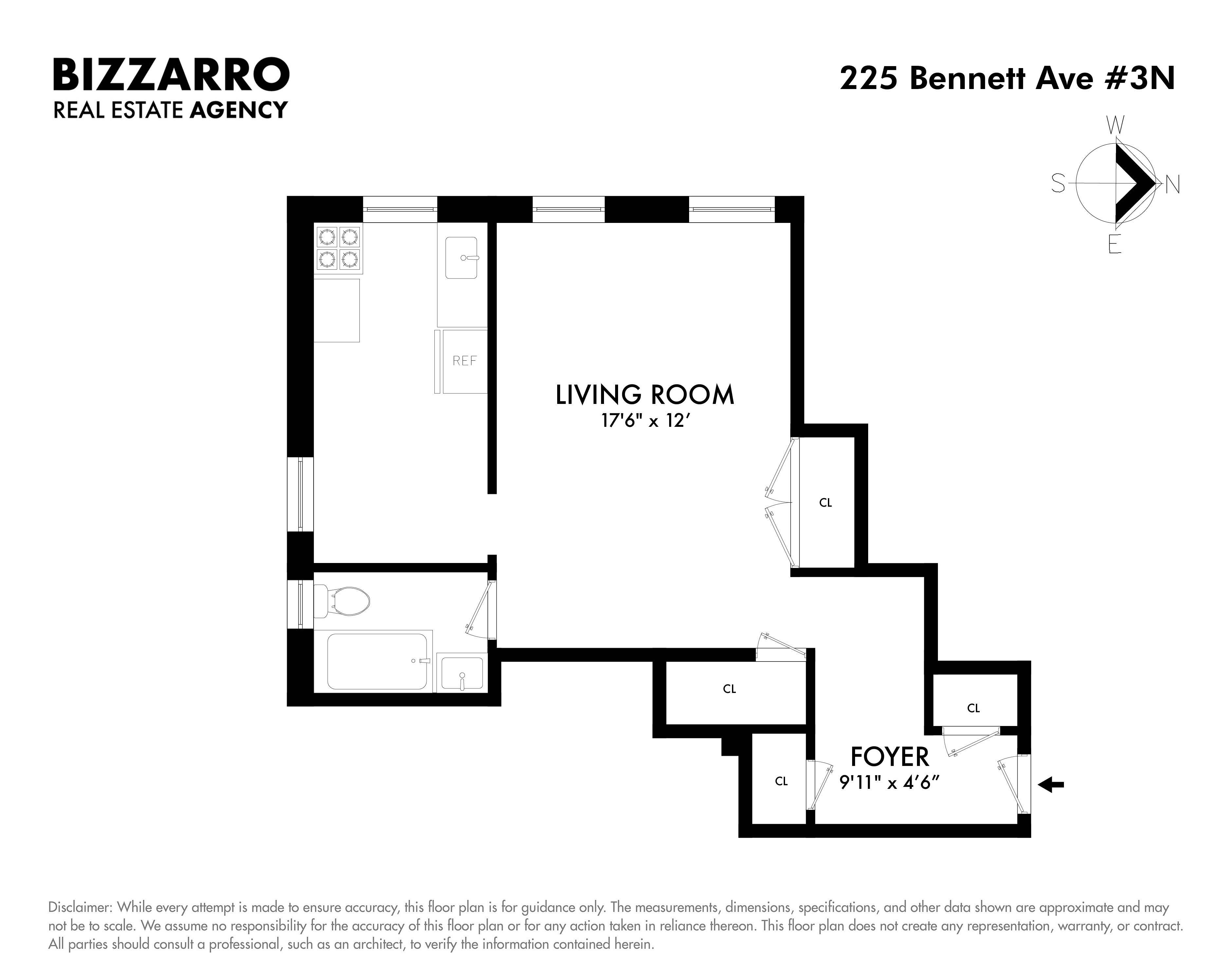 225 Bennett Avenue 3N Washington Heights New York NY 10040