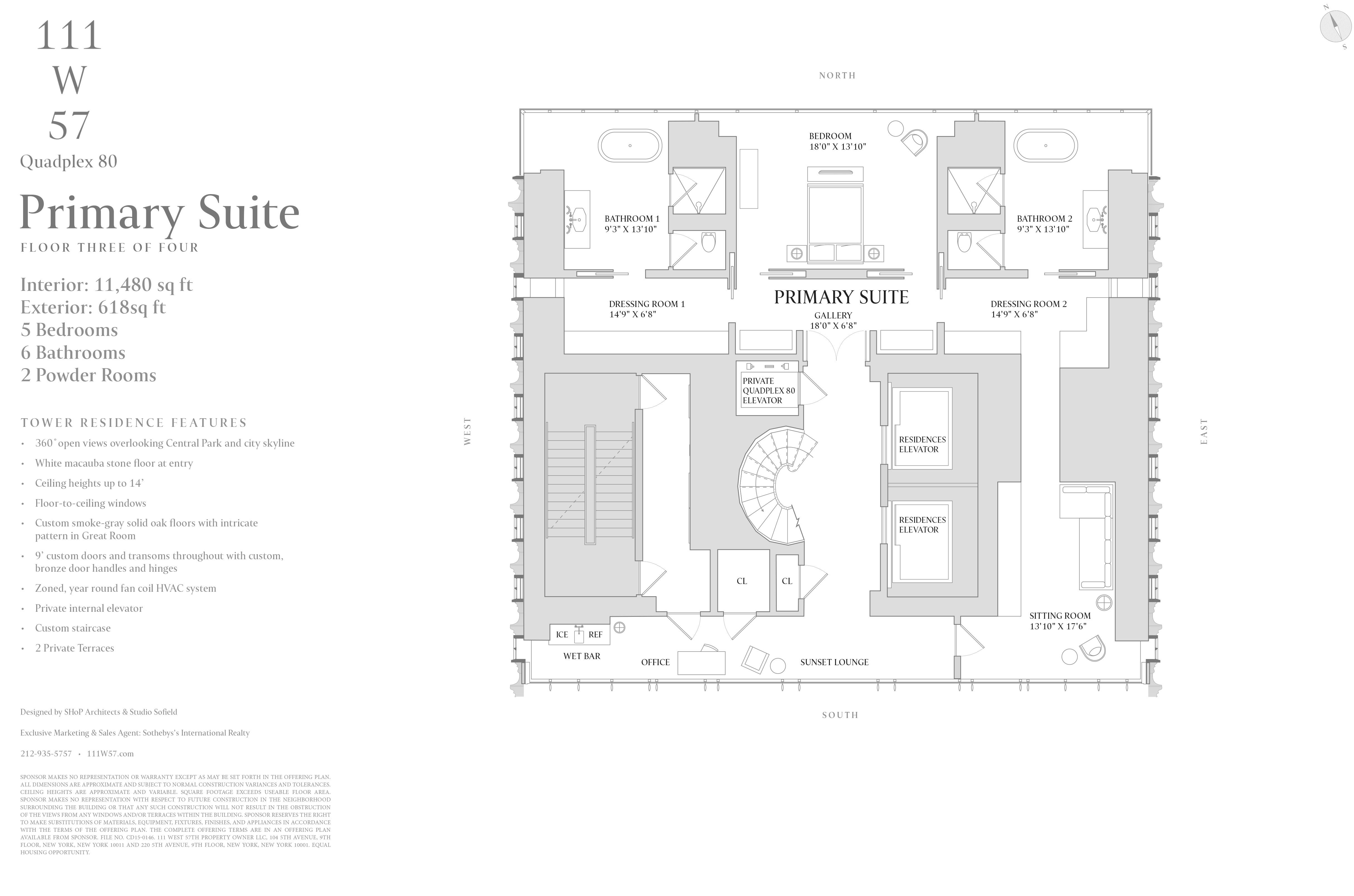 111 West 57th Street QUADPLEX 80 Midtown West New York NY 10019