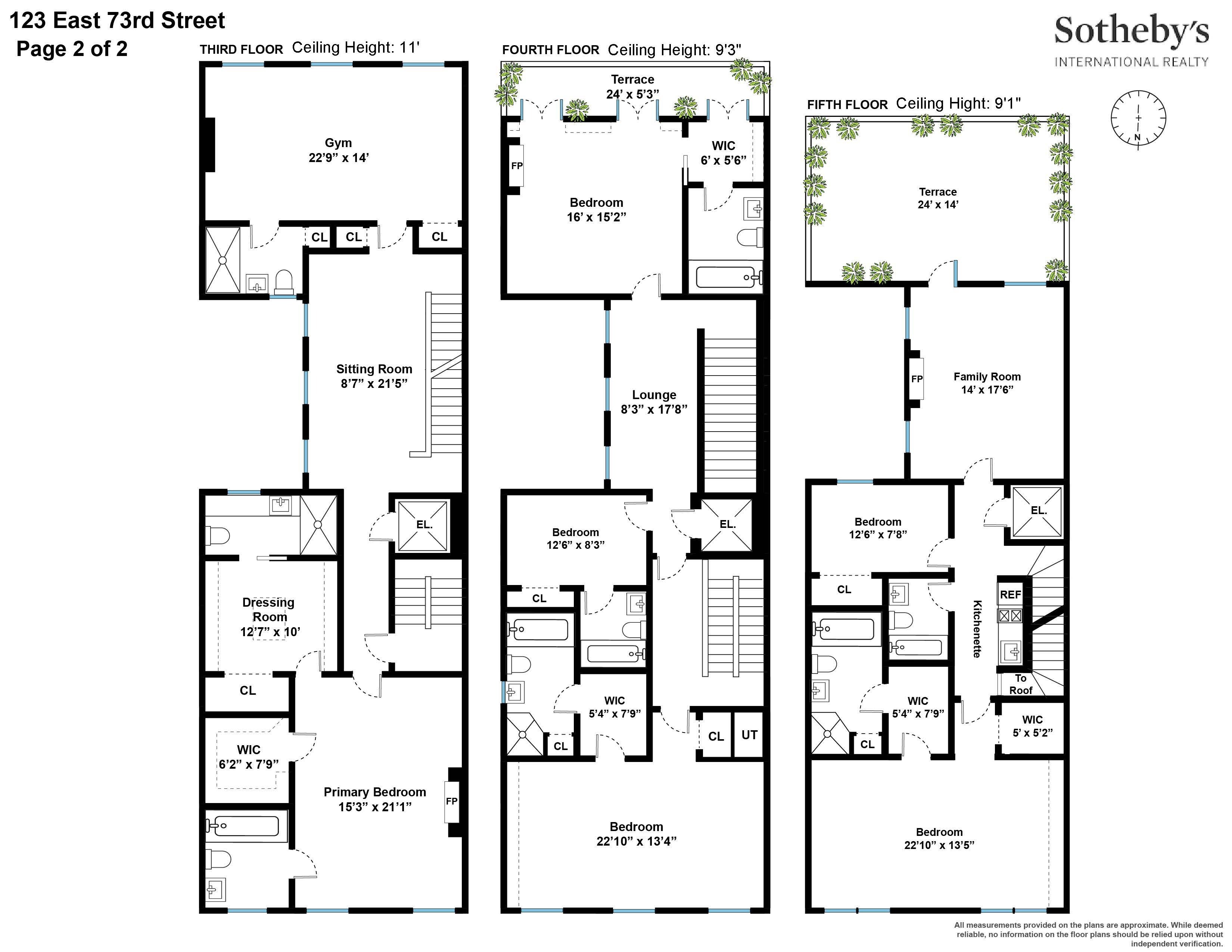 123 East 73rd Street Upper East Side New York NY 10021