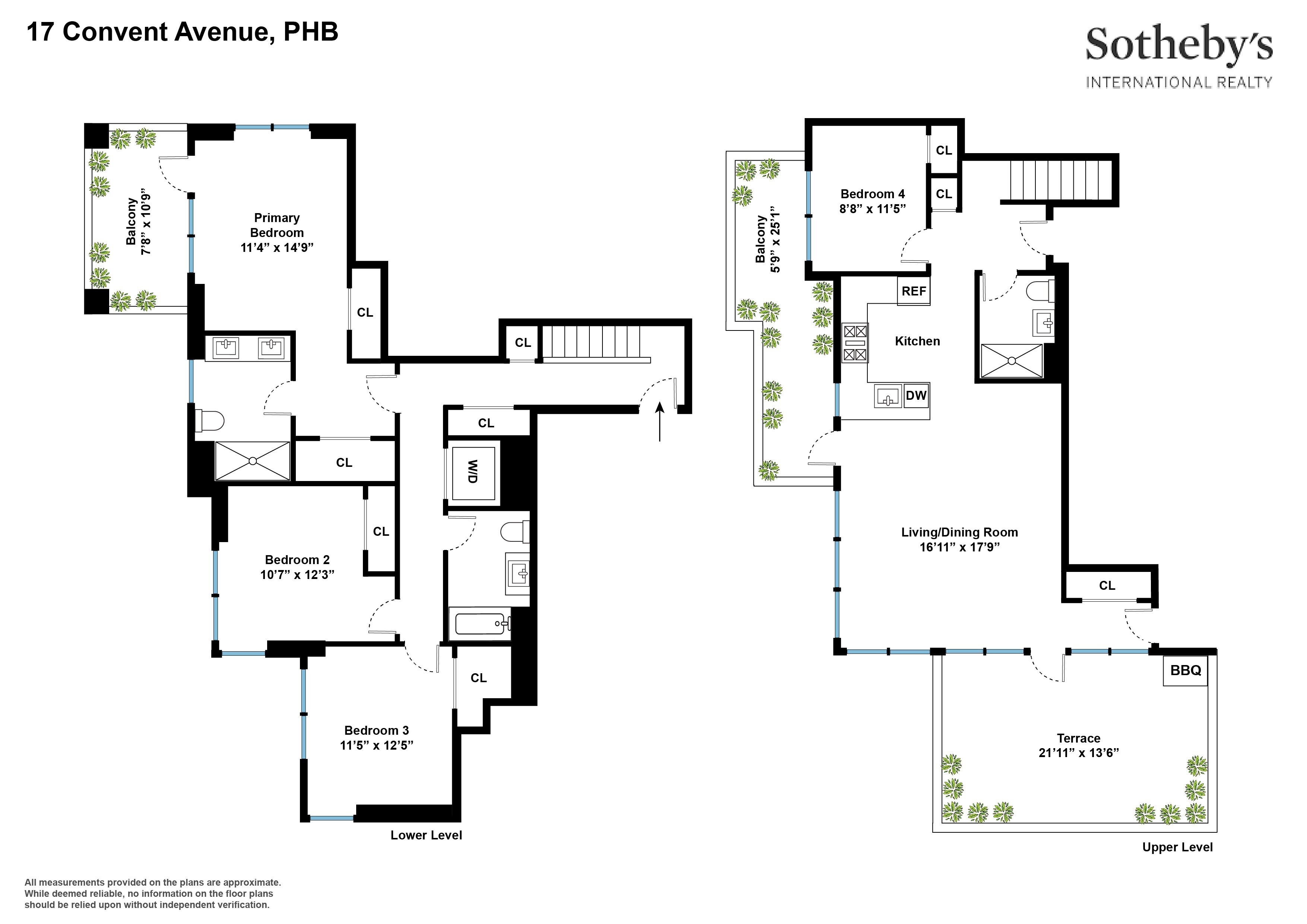 17 Convent Avenue Penthouse B West Harlem New York NY 10027