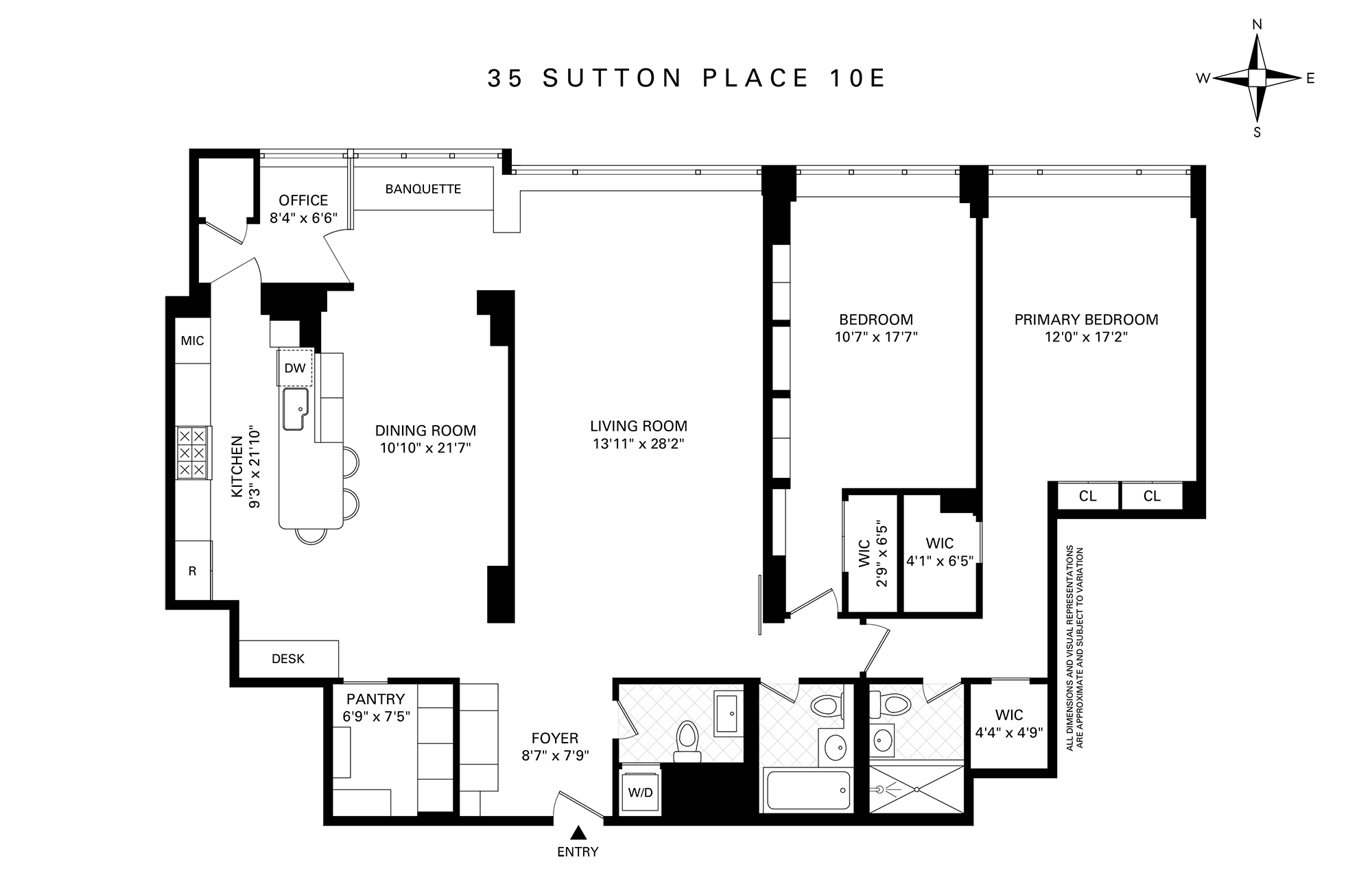 35 Sutton Place 10E Sutton Place New York NY 10022