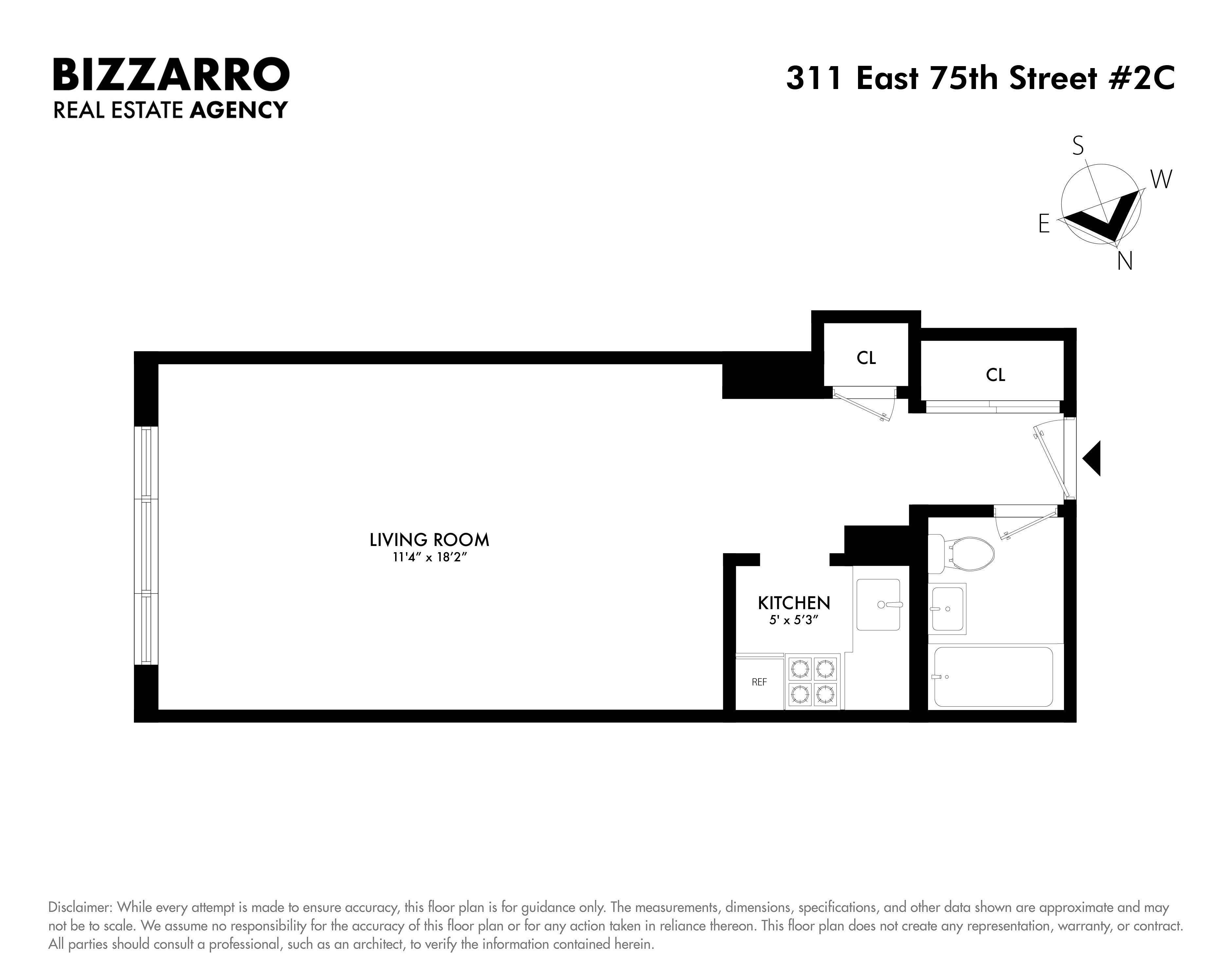 311 East 75th Street 2C Upper East Side New York NY 10021