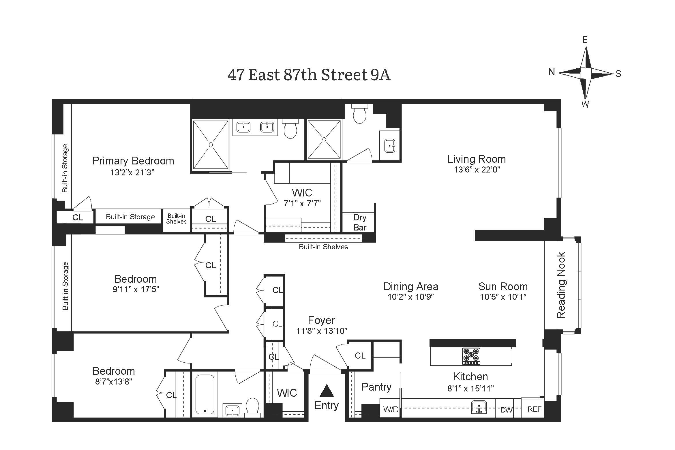 47 East 87th Street 9A Carnegie Hill New York NY 10128