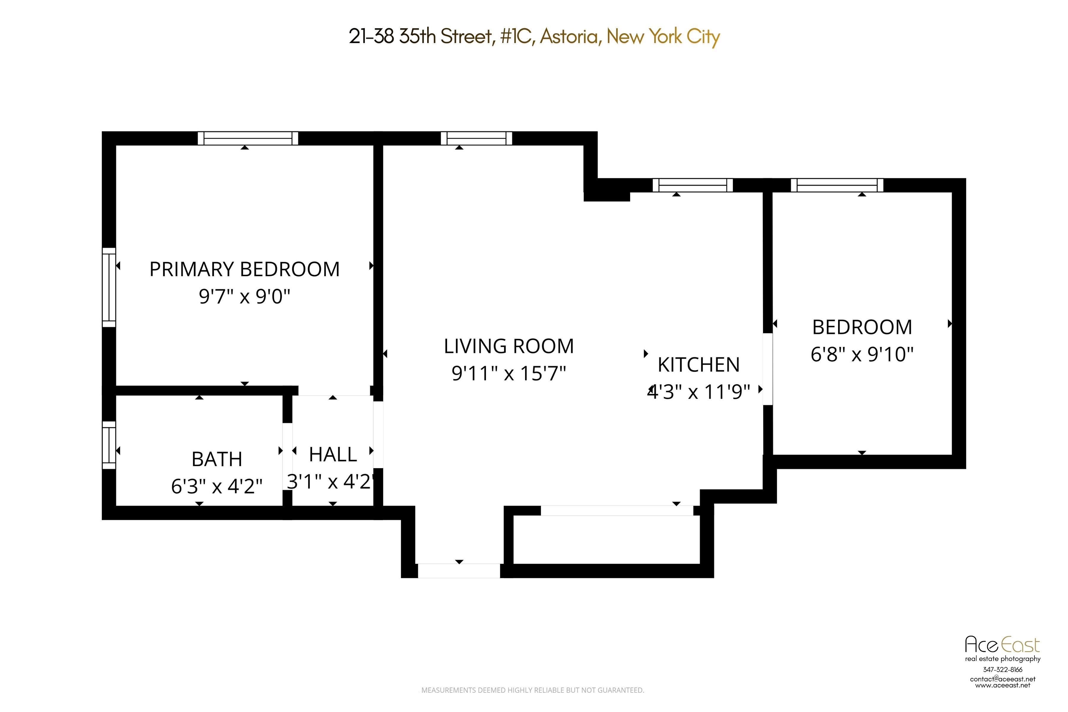 21-38 35th Street 1C Steinway-Ditmars Queens NY 11105