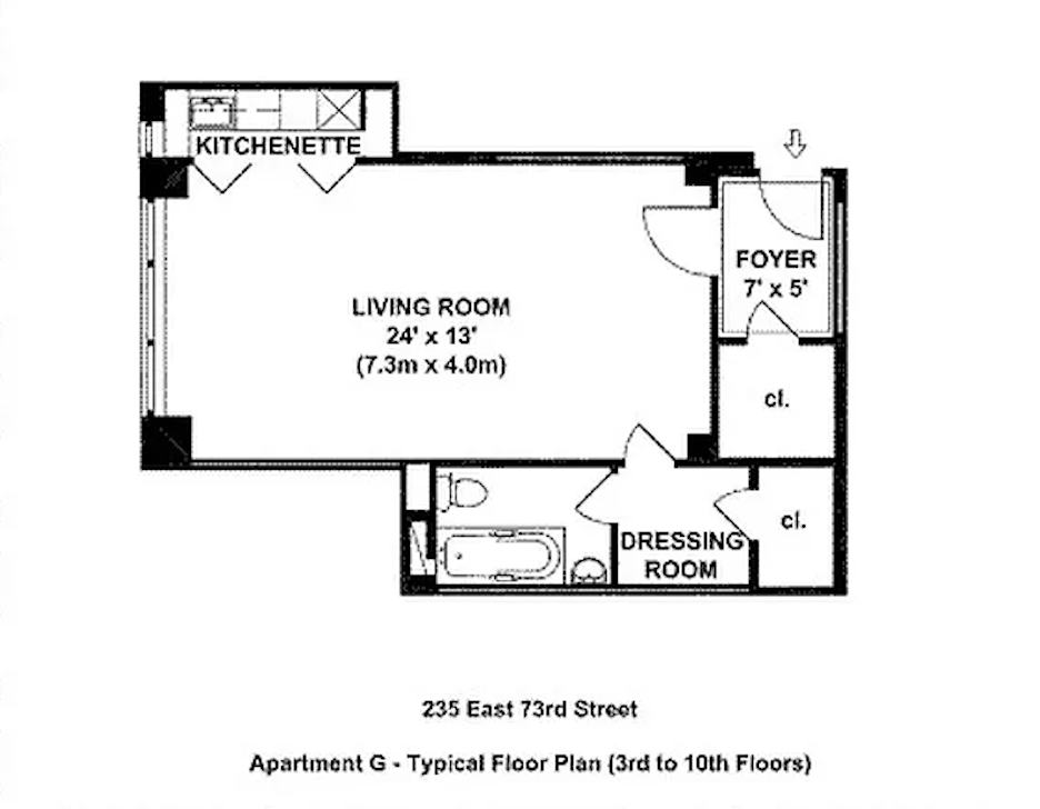 235 East 73rd Street 3G Upper East Side New York NY 10021