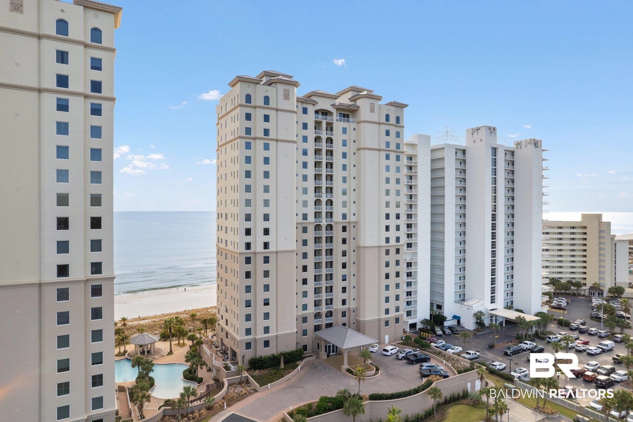 Paradise awaits! Head up to the 10th floor and step inside this stunning beach condo – A 3-bedroom, 3-bath furnished condo where you’ll find yourself captivated by the breathtaking views of the Gulf of Mexico that beckon from beyond. This prestigious Indigo residence has never been rented and offers a fully-furnished residence, with all the fabulous features that are essential to provide you serenity and luxury at the beach – NEW interior paint 2023, NEW HVAC with programable thermostat in 2017, granite countertops in the kitchen and baths, stainless steel appliances, and additional custom cabinets installed in the master bedroom. Take a moment to behold the primary bedroom, a haven of tranquility and indulgence, blessed with an uninterrupted vista of the Gulf waters. Step out onto the balcony, accessible directly from this sanctuary of relaxation and immerse yourself in gulf front life style.  Ownership perks include an assigned storage unit in a climate-controlled area perfect for storing beach essentials. Nestled in a private, secure gated community spanning 6 acres of pristine beachfront, this residence offers many delights. Enjoy sun-soaked days at the beach or take a refreshing dip in the zero-entry pool, followed by relaxation in the hot tub. Additional amenities include a fitness center, movie theater, tennis/pickleball courts, owner's community rooms and covered parking. Convenience meets luxury as this condo is ideally situated close to restaurants and shopping. Undoubtedly, this property transcends expectations and fulfills your dreams. The time to seize this extraordinary opportunity is now – where every day is a new chapter in your beachfront paradise.