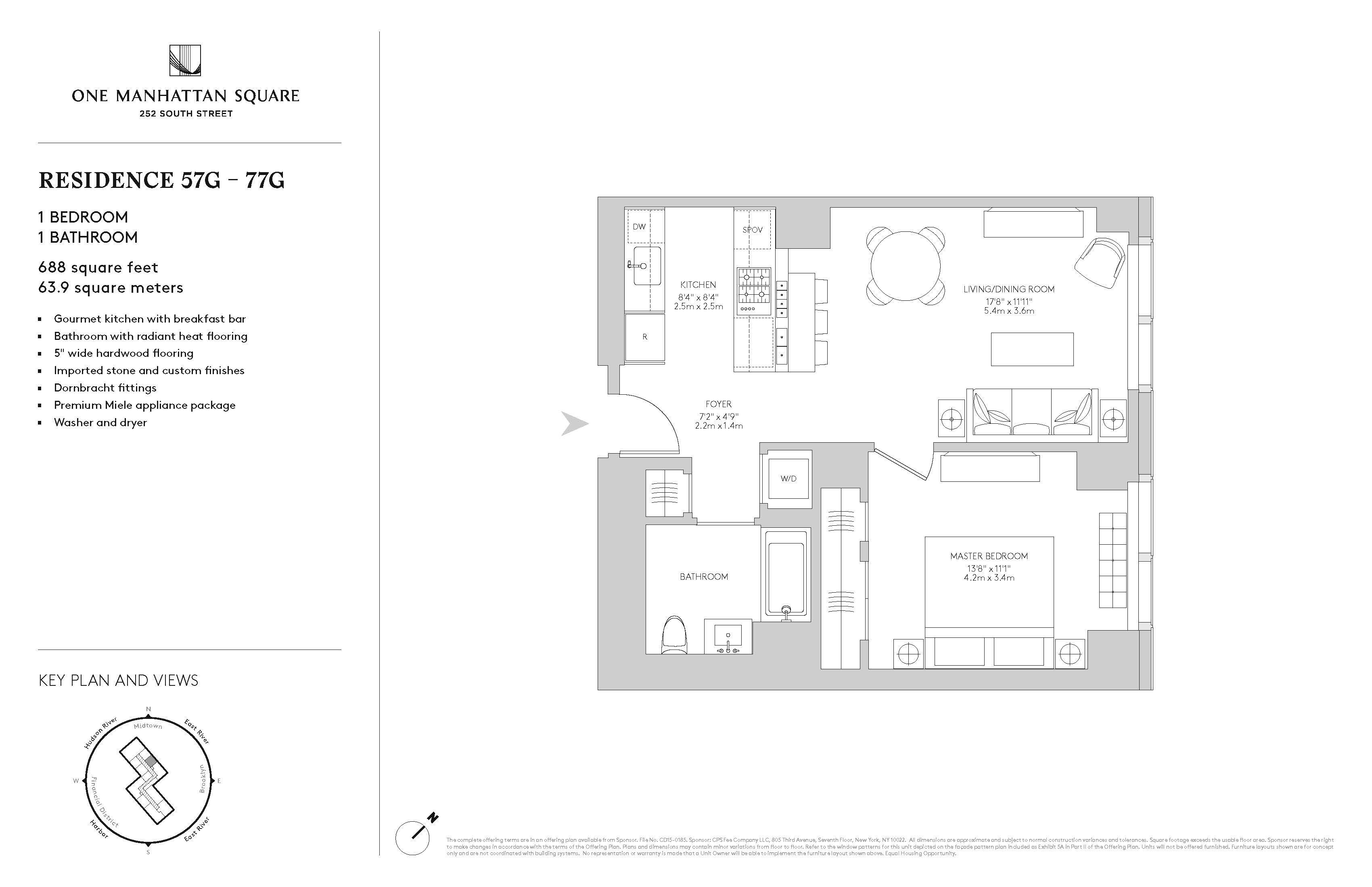 252 South Street 73G Lower East Side New York NY 10002