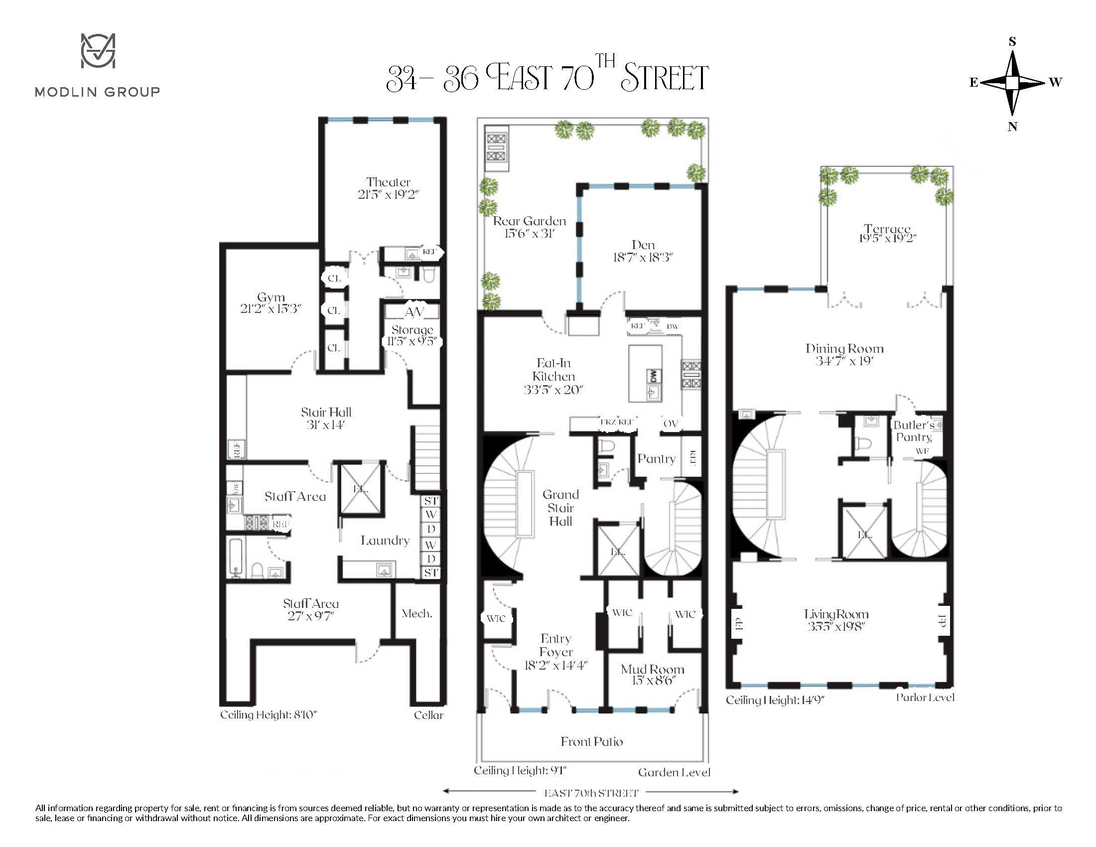 34-36 East 70th Street Upper East Side New York NY 10021