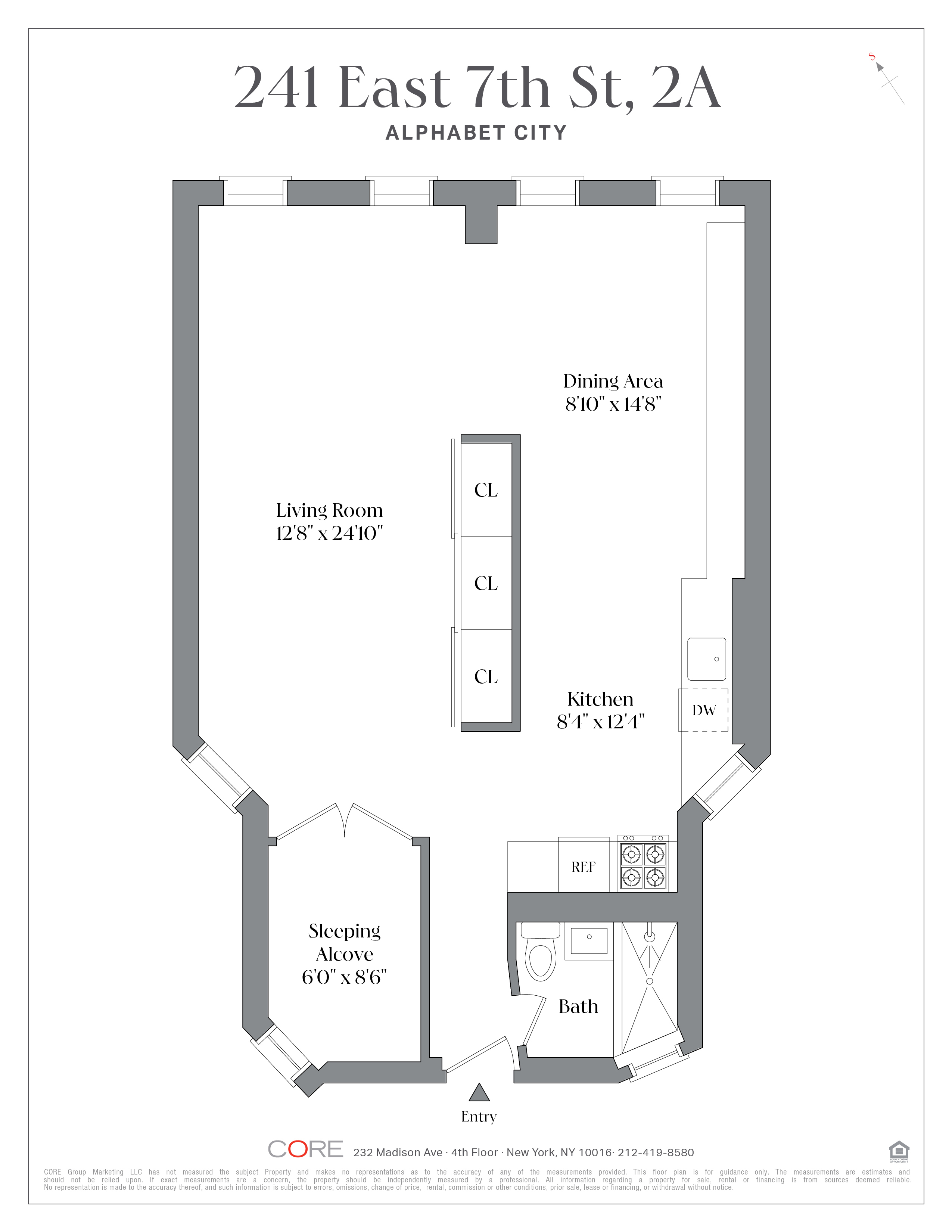 241 East 7th Street 2A E. Greenwich Village New York NY 10009
